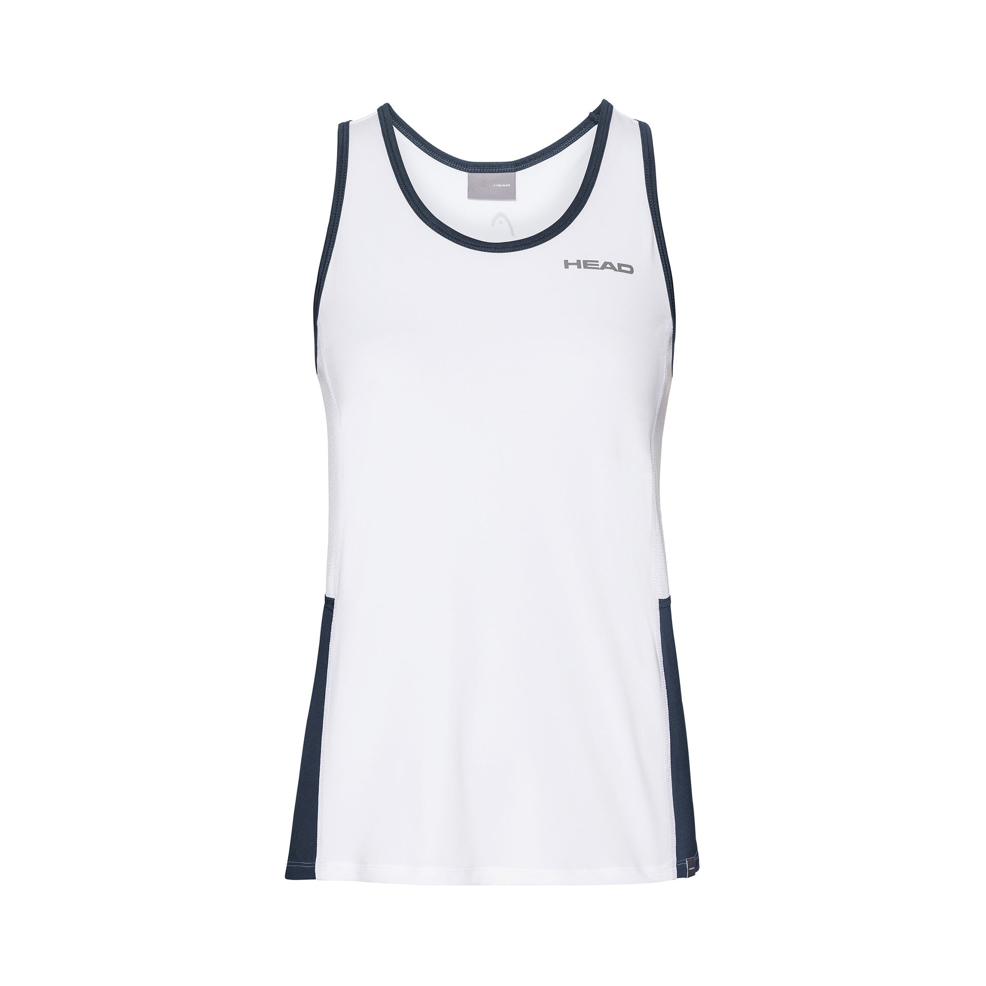 HEAD Club Tank top Girls - white, dark blue