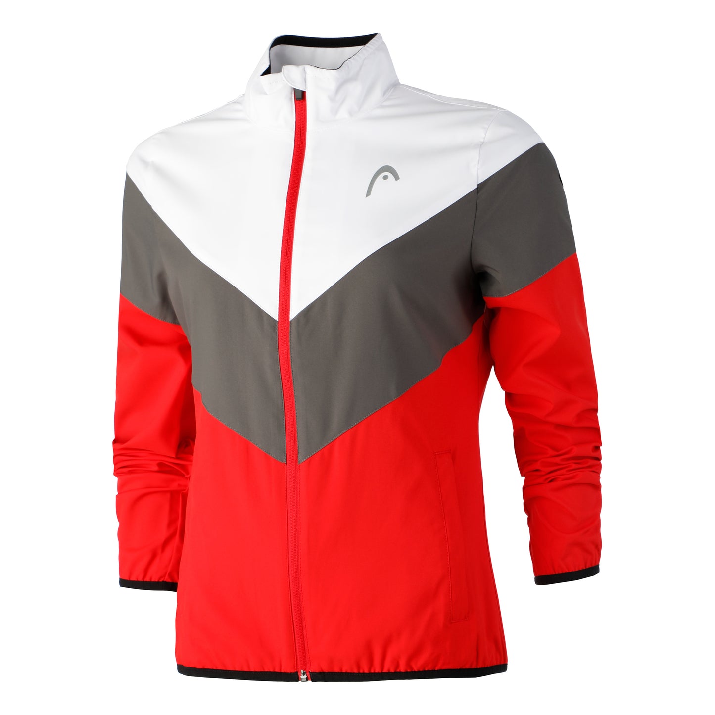 HEAD Club Trainingsjacke Damen-Rot,Weiß