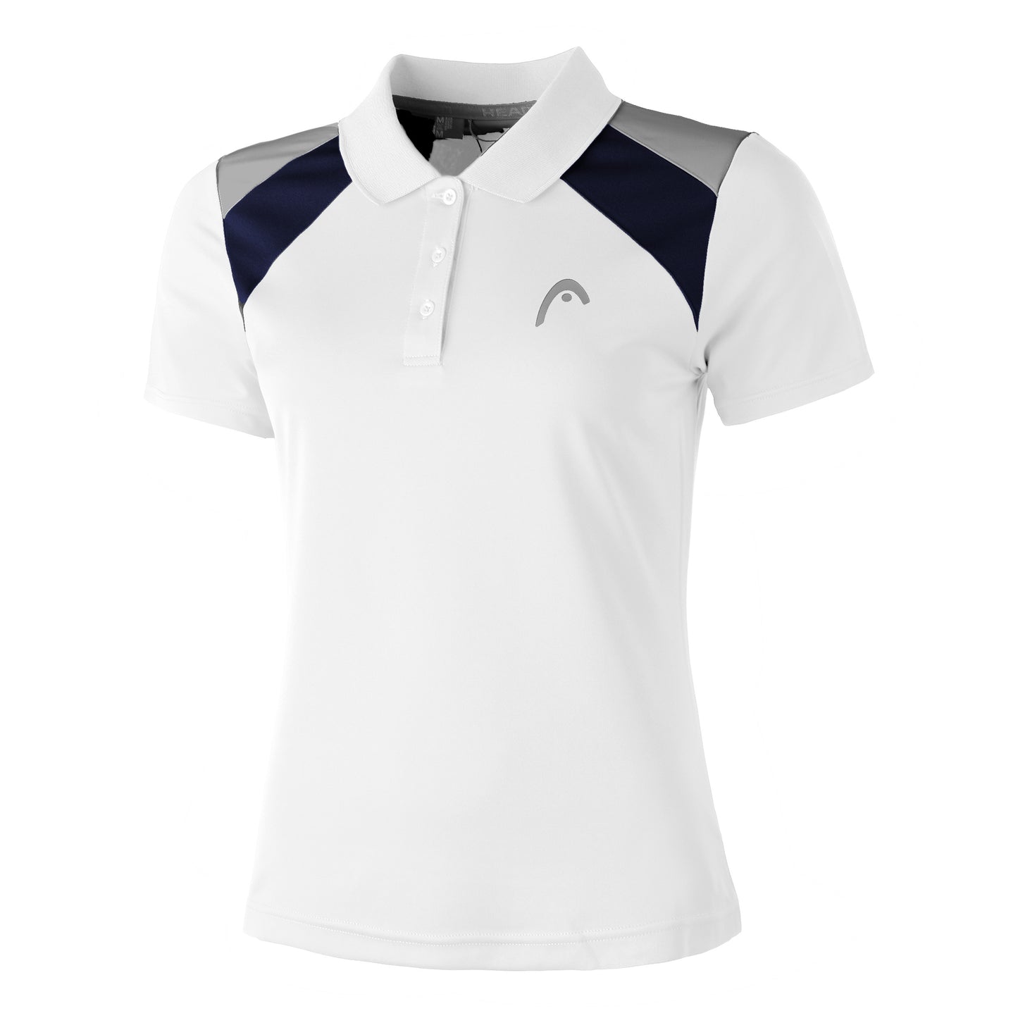 HEAD Club Polo Women-White,Blue