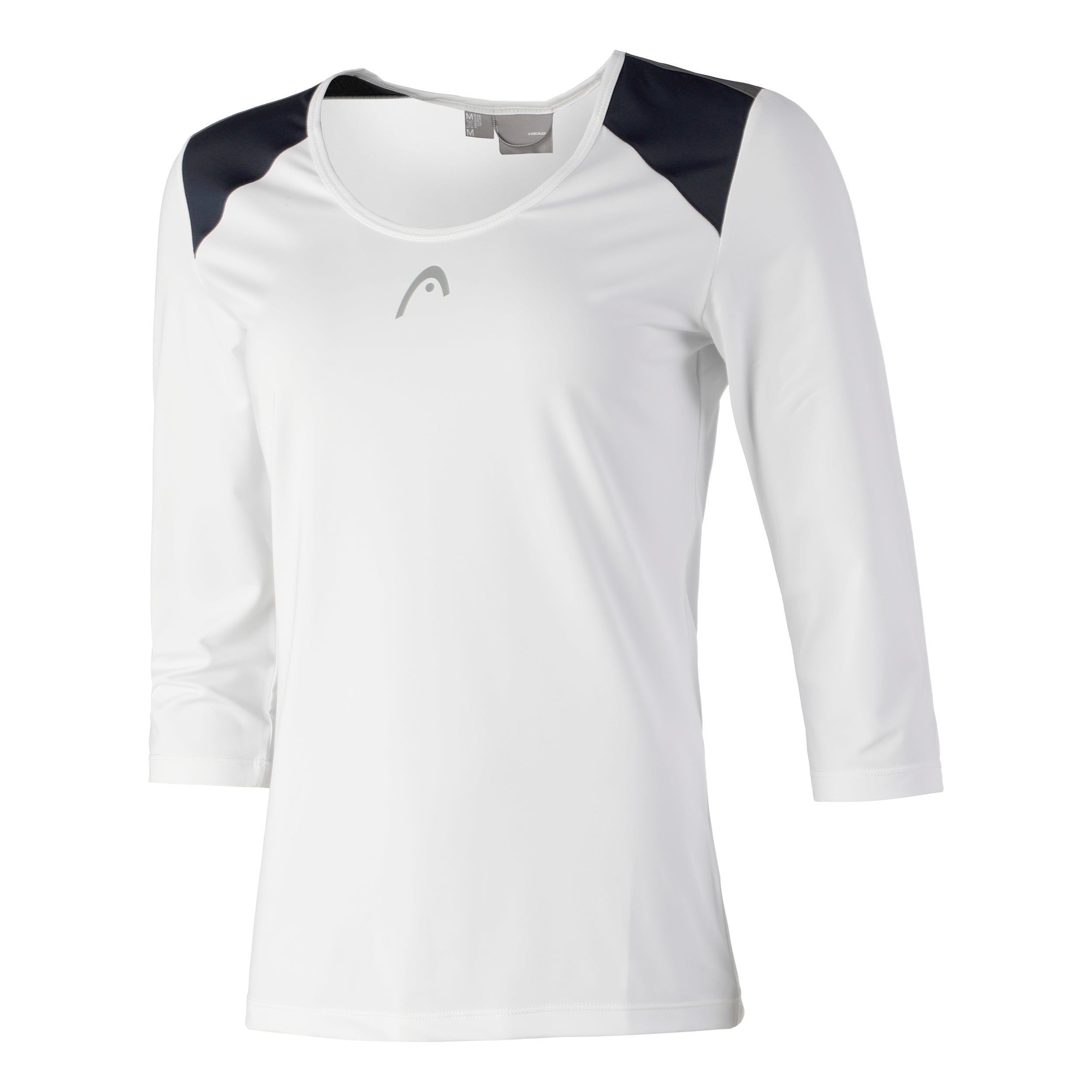 HEAD Club Longsleeve Damen-Weiß,Blau