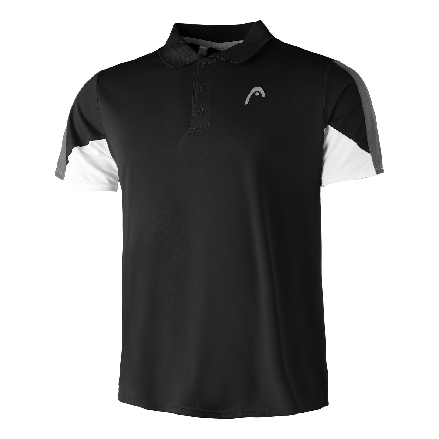 HEAD Club Tech 22 Polo Men - black, white