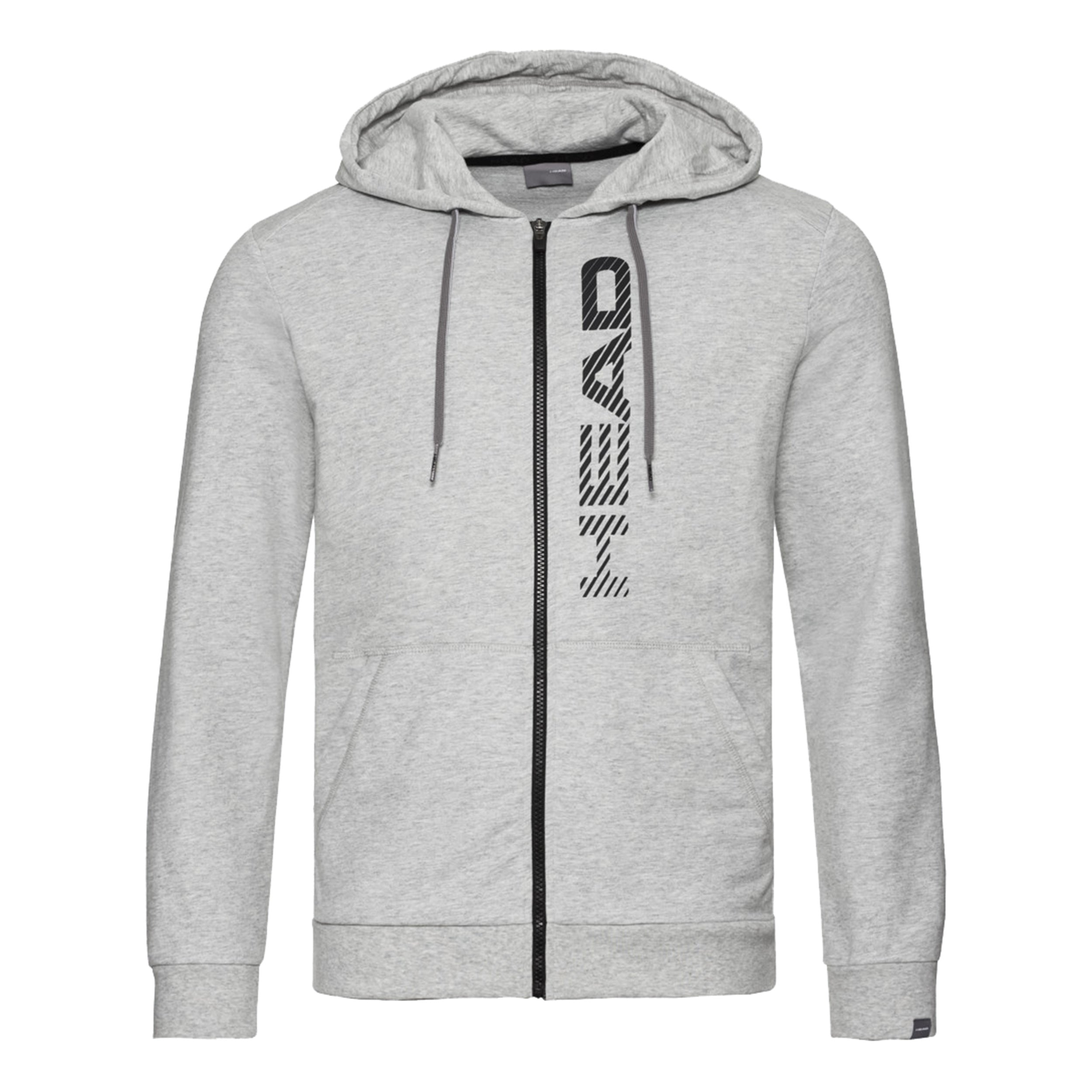 HEAD Fynn Sweatjacke Herren - grau, schwarz