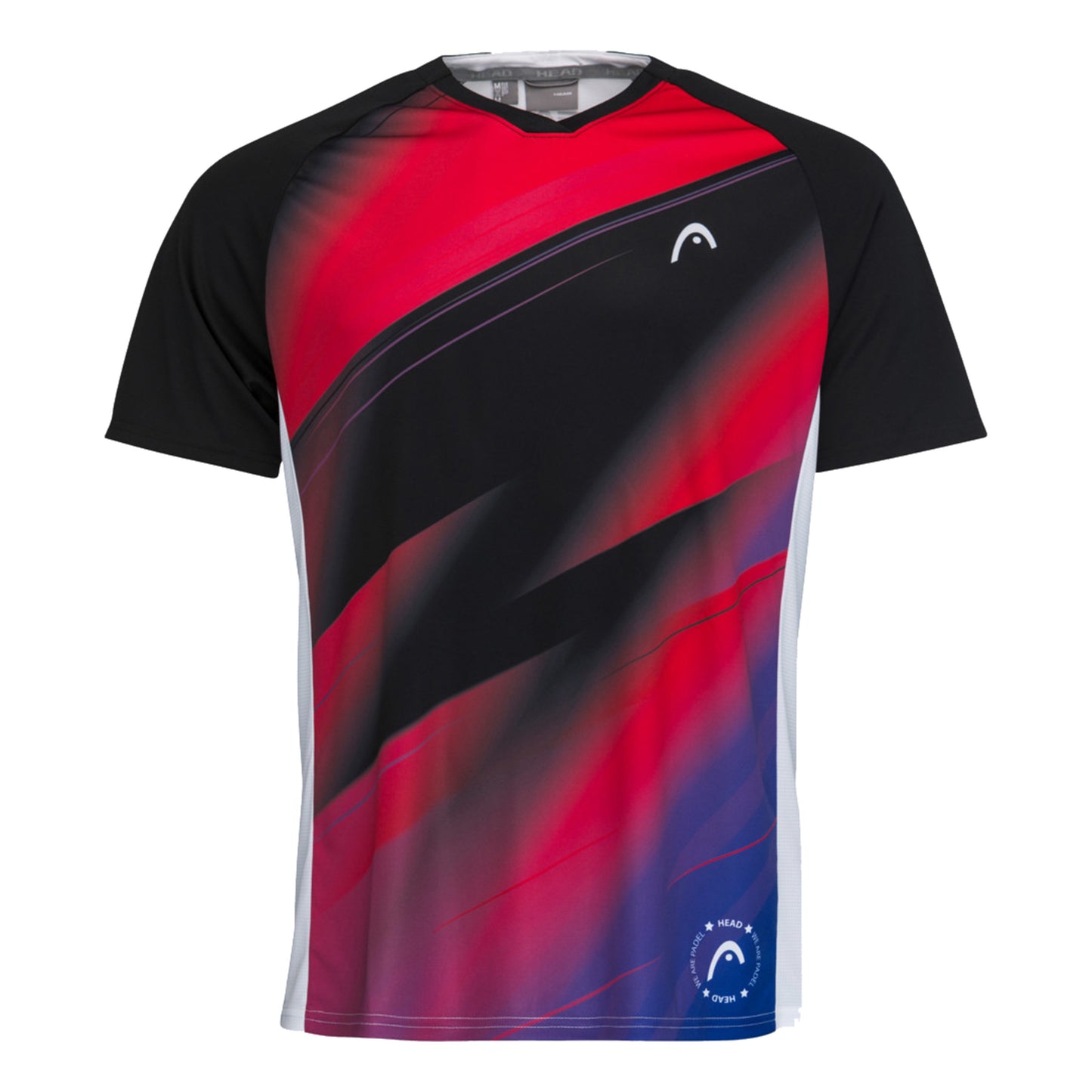 HEAD Play Tech T-Shirt Men - black, multicoloured