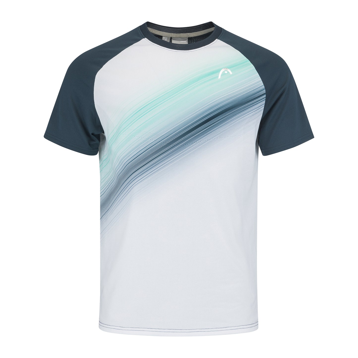 HEAD Performance T-Shirt Men - white, dark blue