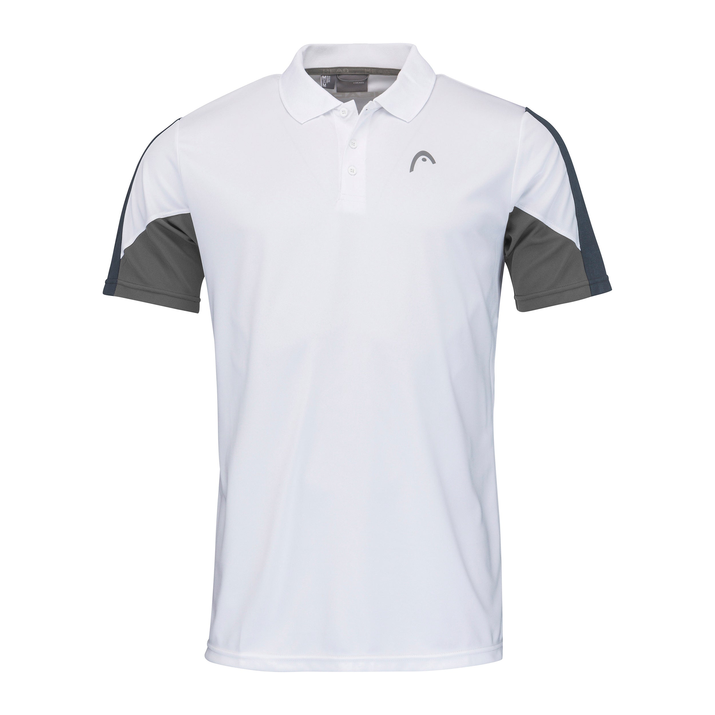 HEAD Club Tech 22 Polo Men - white, dark blue