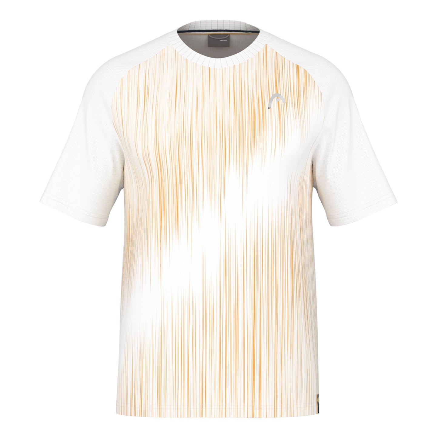 HEAD Performance T-Shirt Men - white, golden yellow