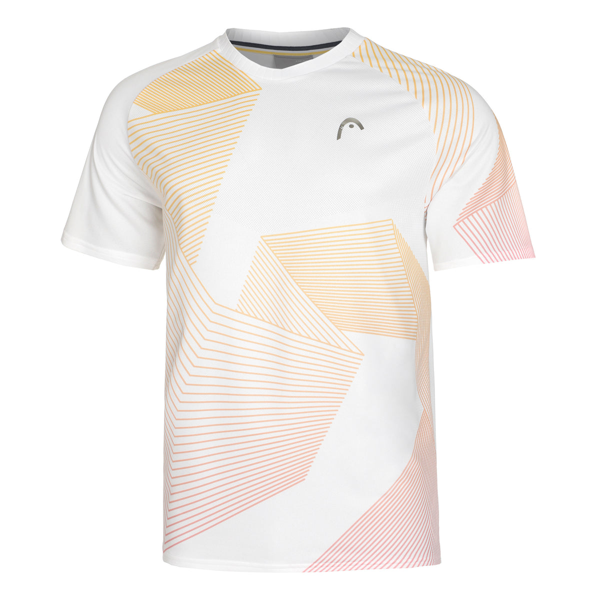 HEAD Performance Mc Melbourne T-Shirt Herren - weiß, mehrfarbig