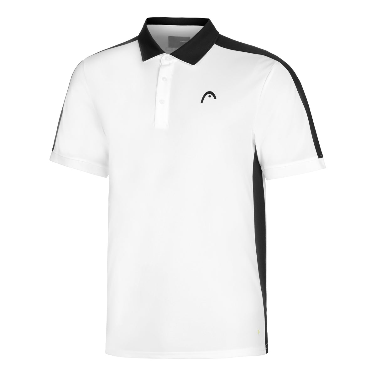 HEAD Slice Polo Herren - weiß, schwarz