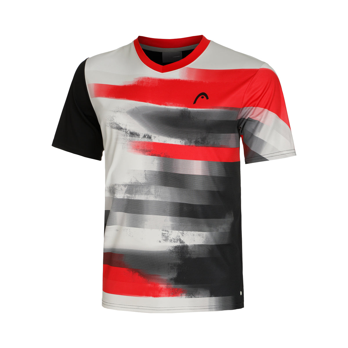 HEAD Topspin T-Shirt Jungen - grau, schwarz