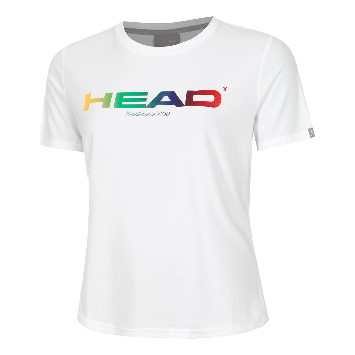 HEAD Rainbow T-Shirt Women - white,