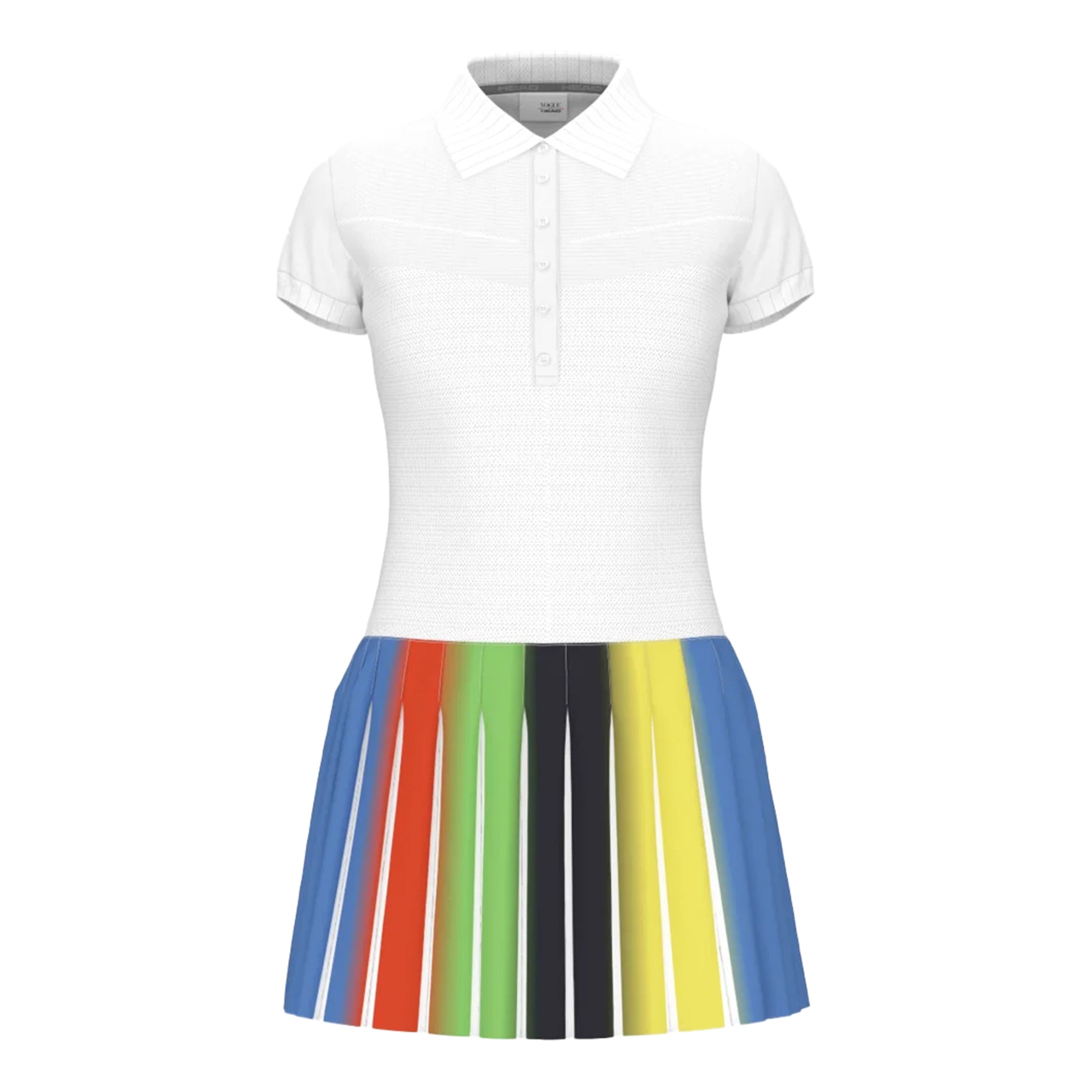HEAD Vogue Dress Women - white, multicoloured