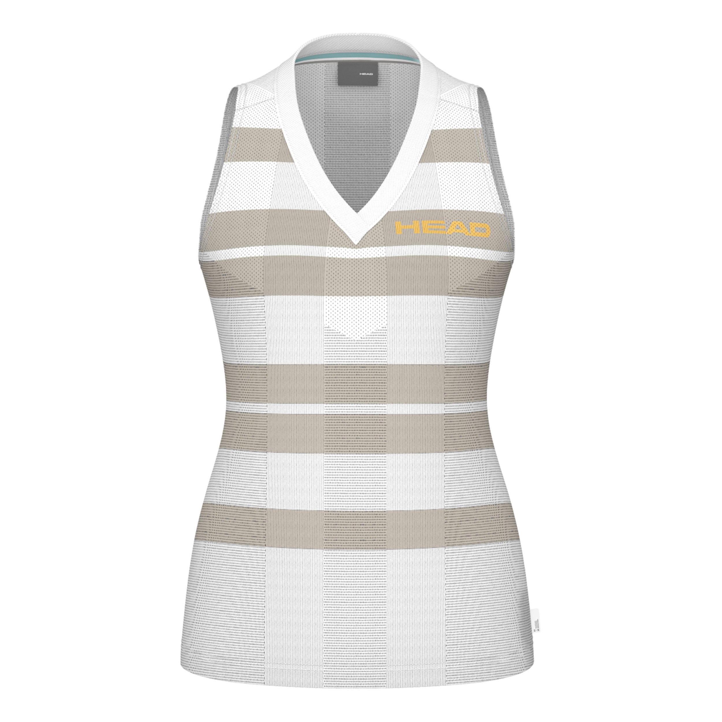 HEAD Performance Tank Top Women-White,Beige