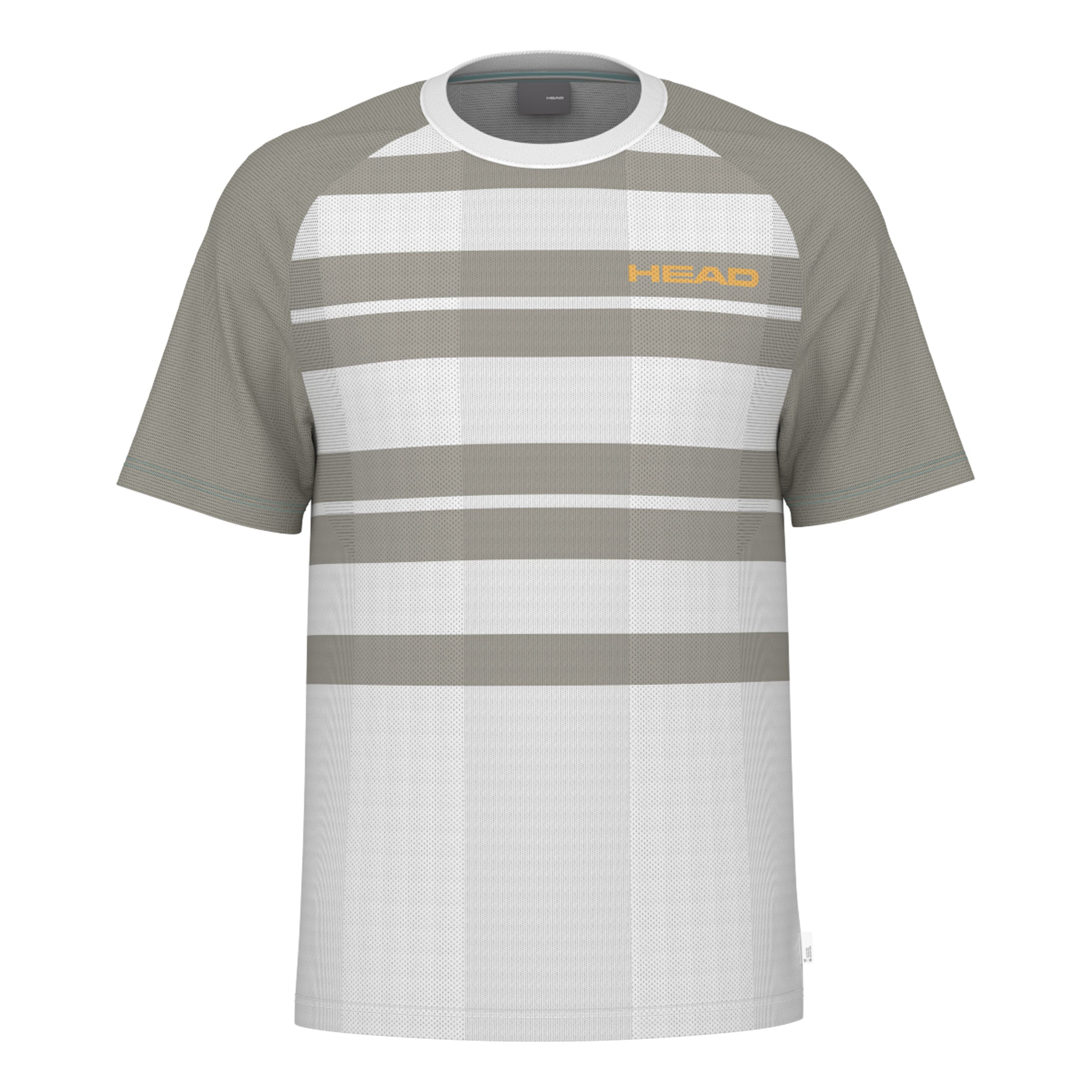HEAD Performance T-Shirt Men-White,Beige