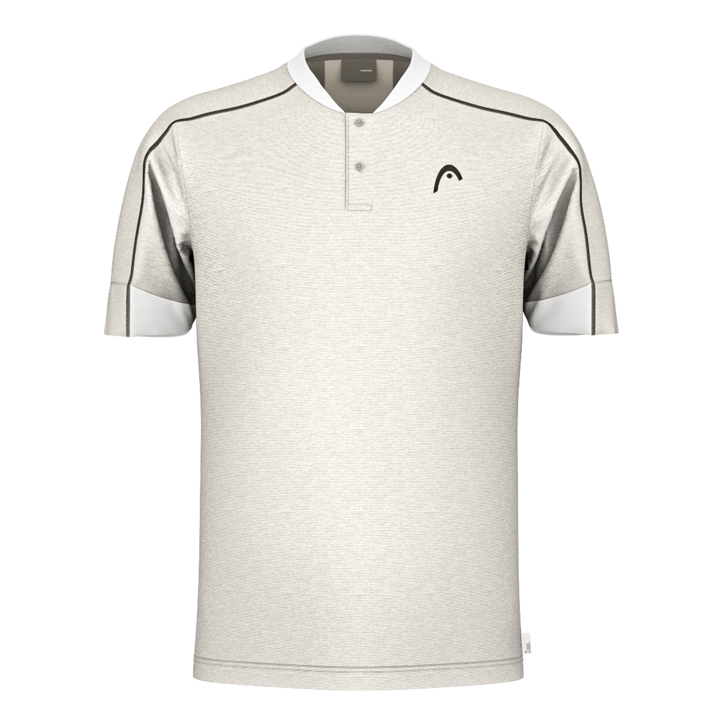 HEAD Play Tech Polo Men-Lightgrey