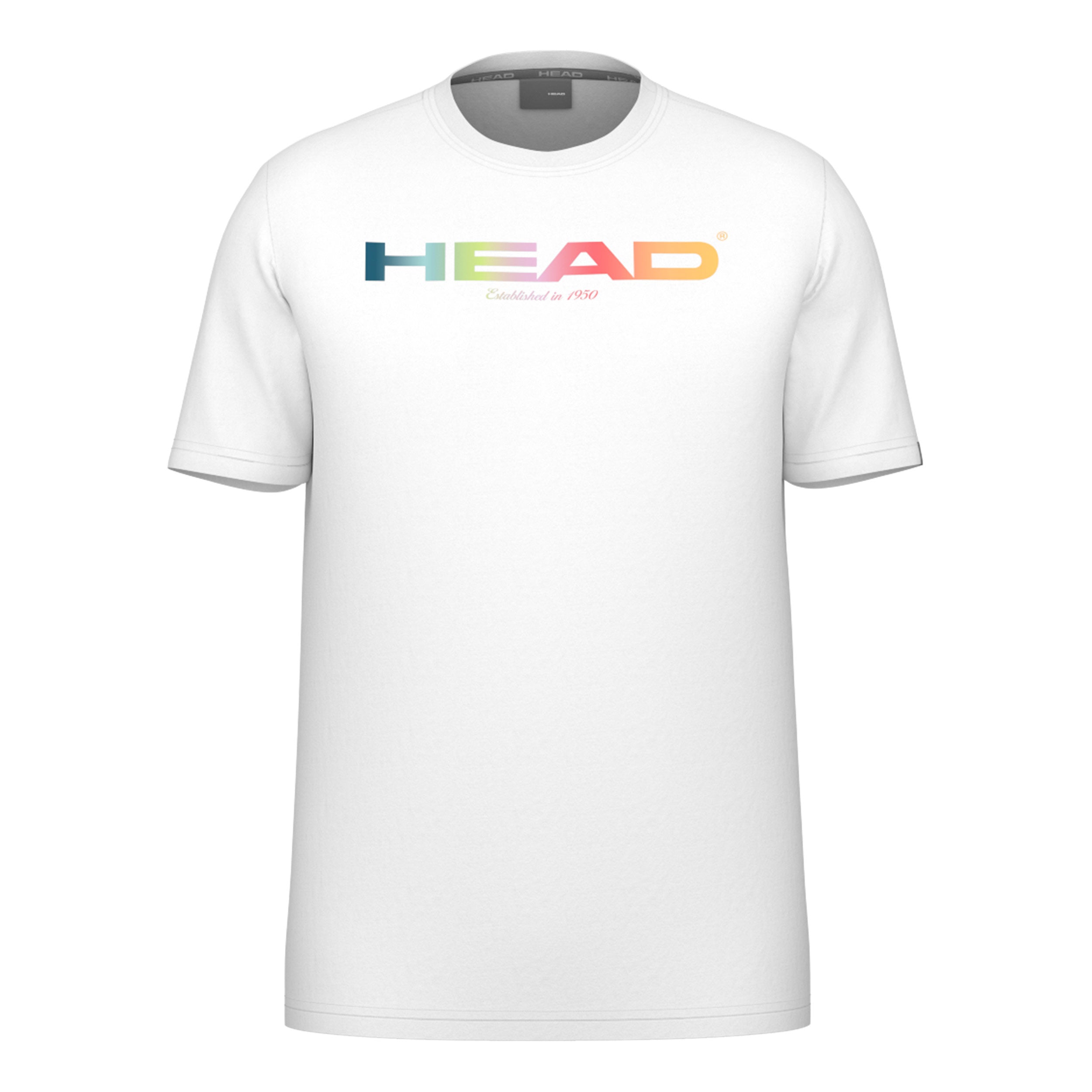 HEAD Rainbow T-Shirt Men-White