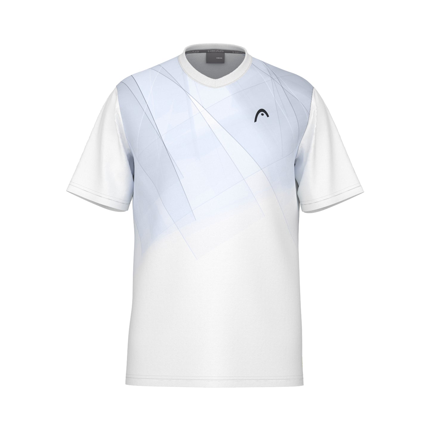 HEAD Topspin T-Shirt Boys-White,Dark Blue