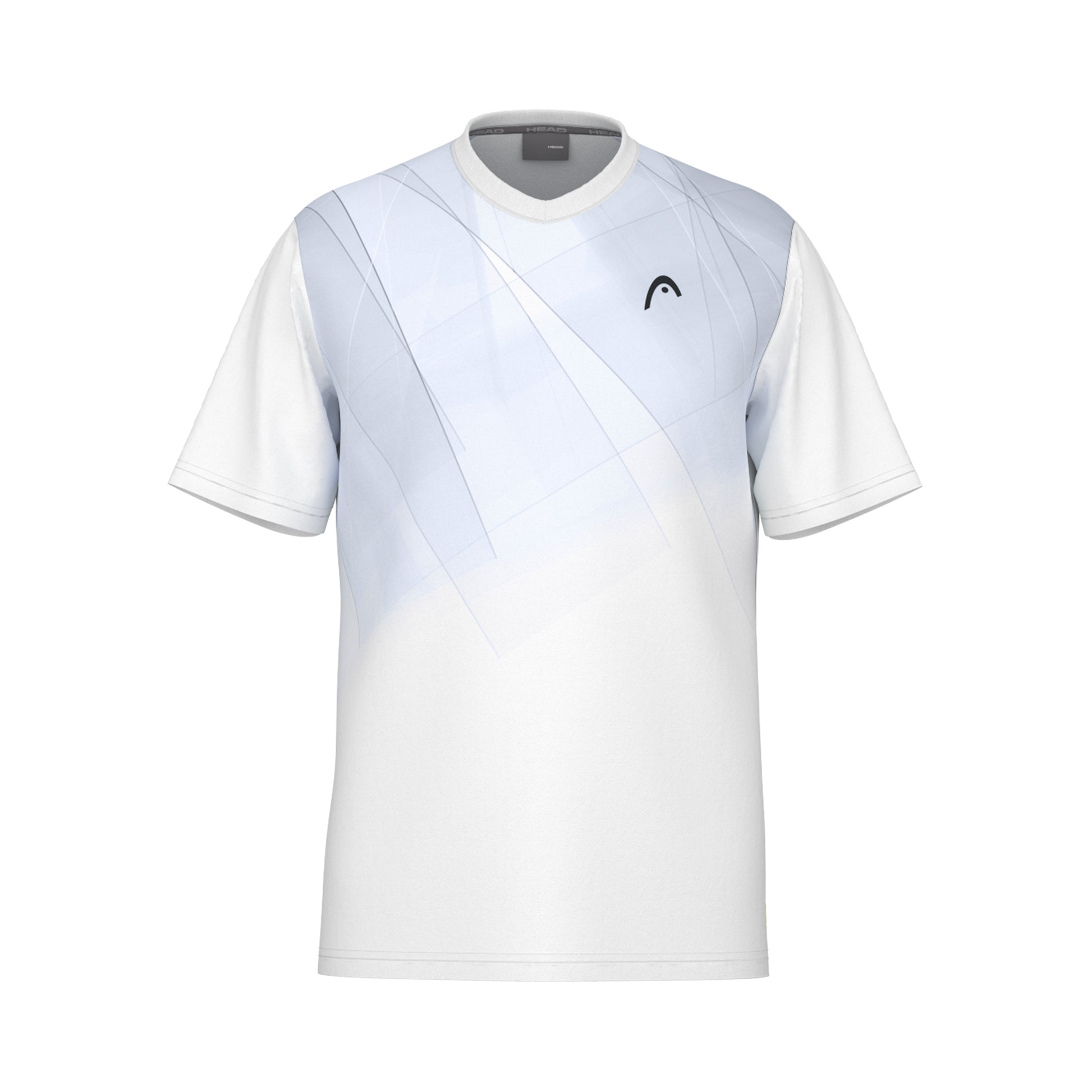 HEAD Topspin T-Shirt Boys-White,Dark Blue