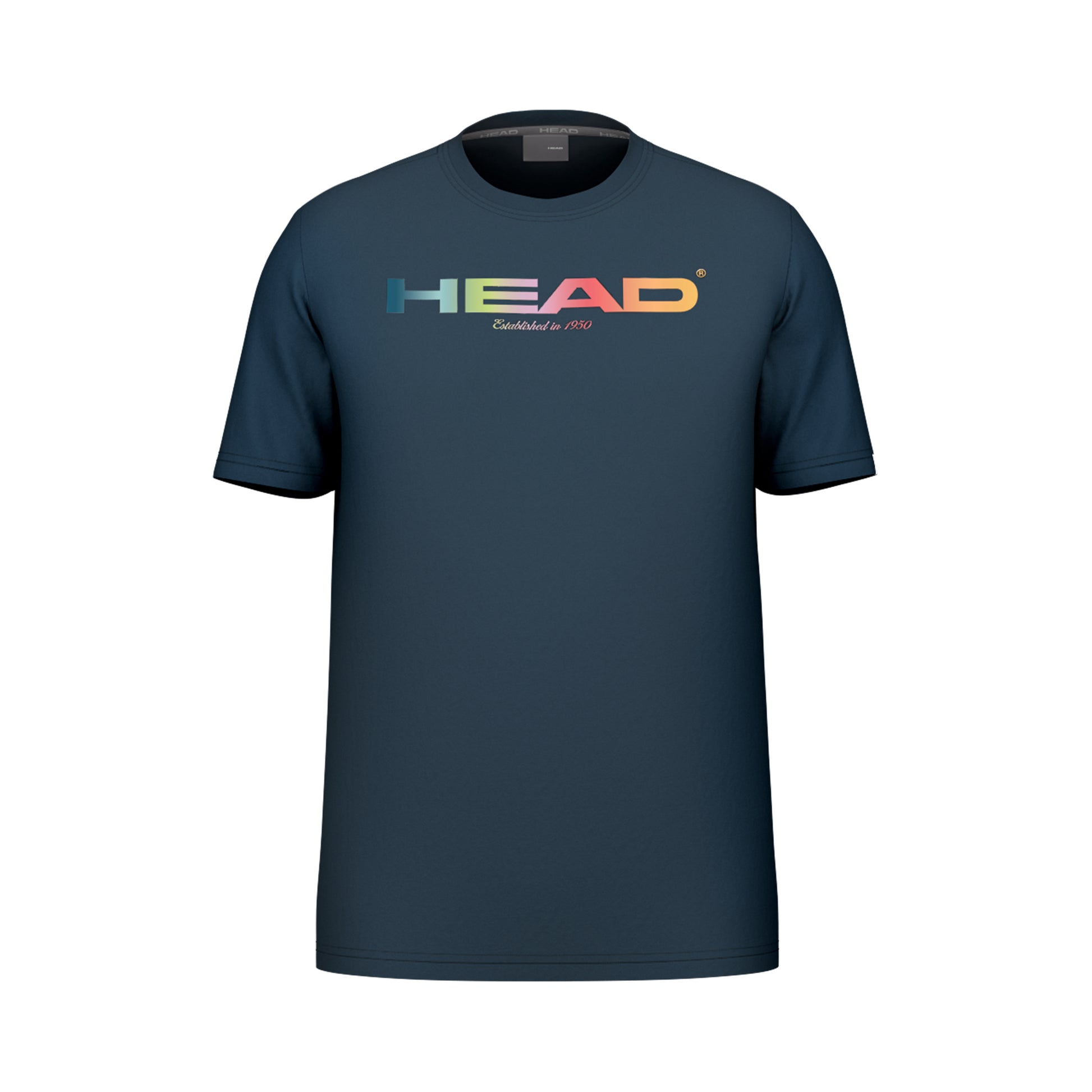 HEAD Rainbow T-Shirt Kids-Dark Blue