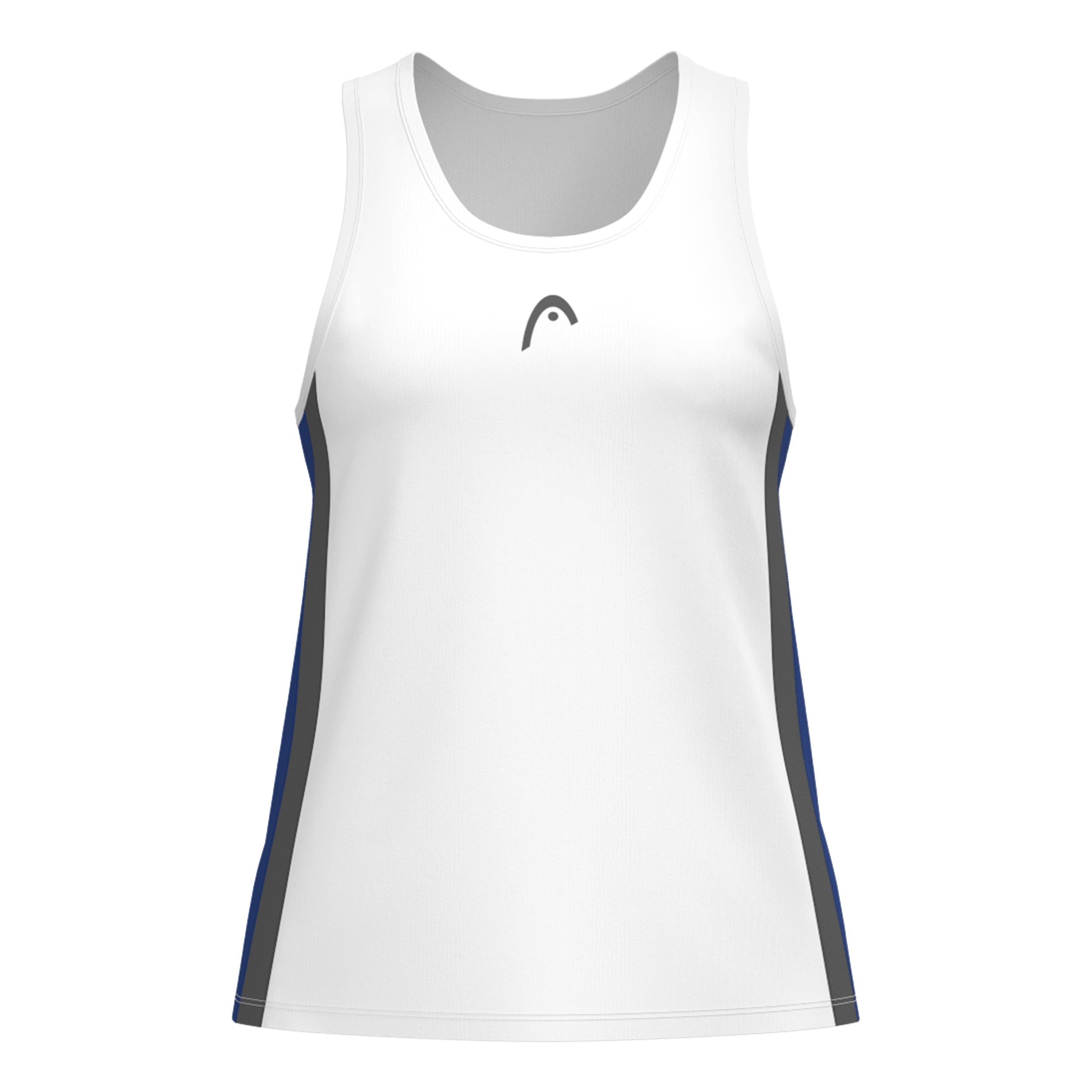 HEAD Club 25 Tech Tank Top Women-White,Dark Blue