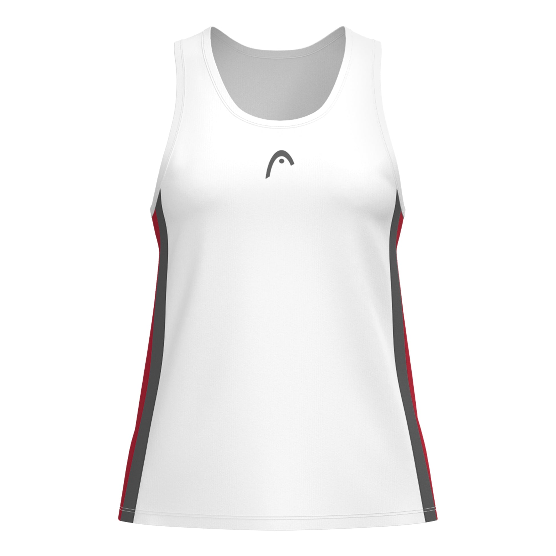 HEAD Club 25 Tech Tank Top Women-White,Red