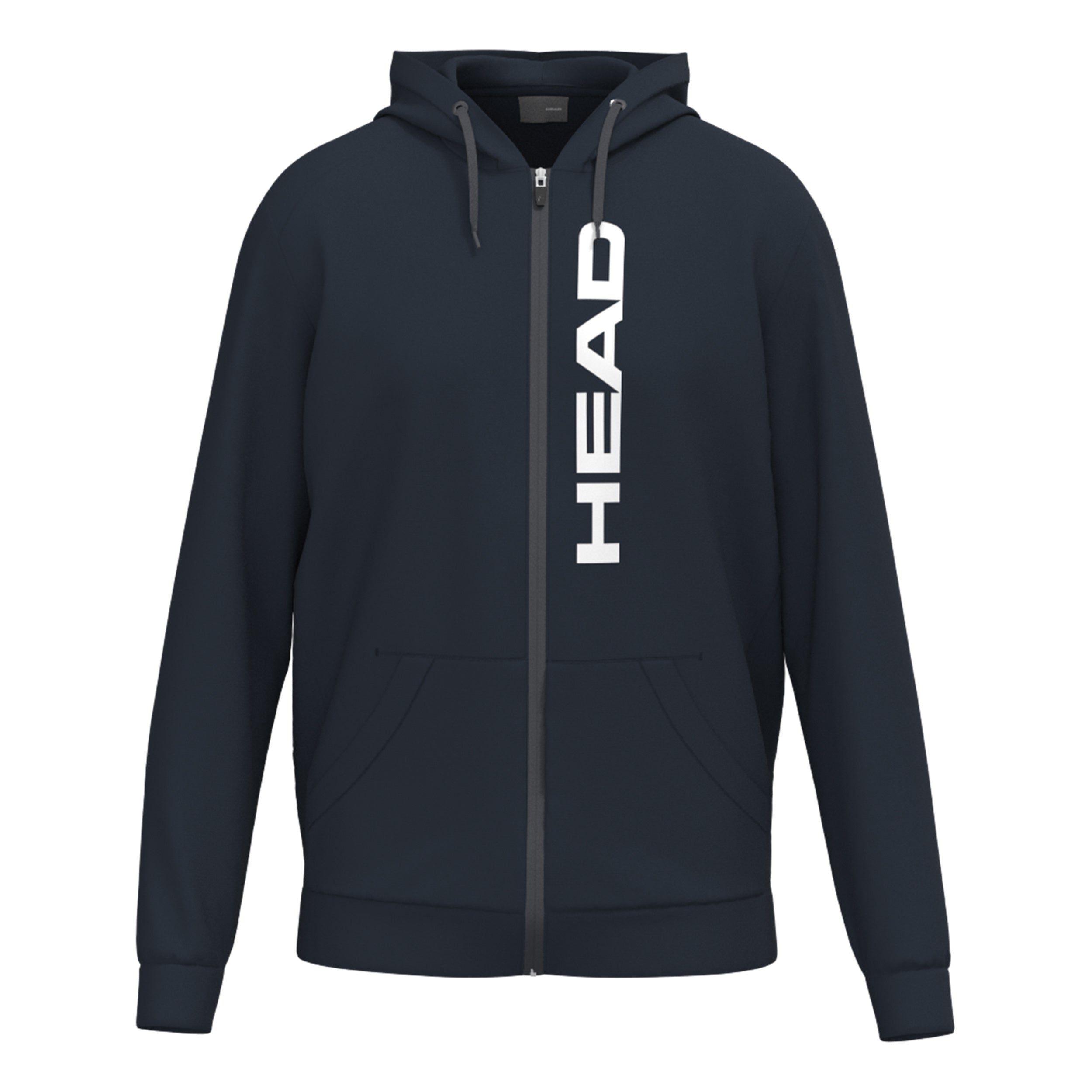 HEAD Club Original Full Zip Hoodie Men-Dark Blue