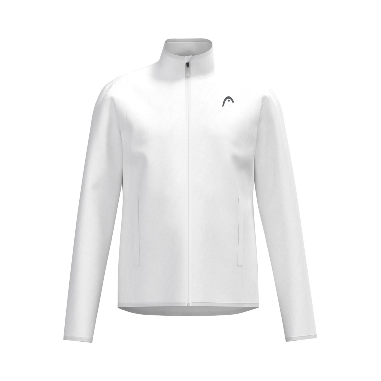 HEAD Club 25 Jacket Junior Trainingsjacke Kinder-Weiß