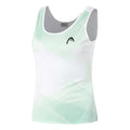 Spirit II Tank-Top Damen-Mint,Weiß