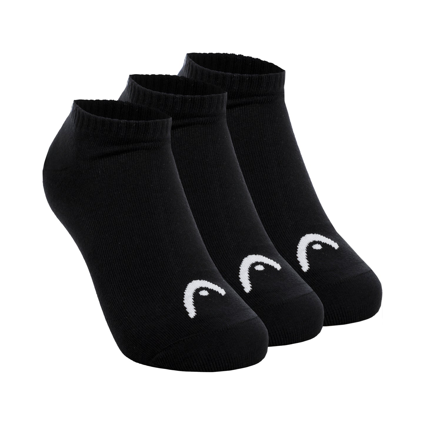HEAD Sneaker Tennissocken 3er Pack Unisex - schwarz,