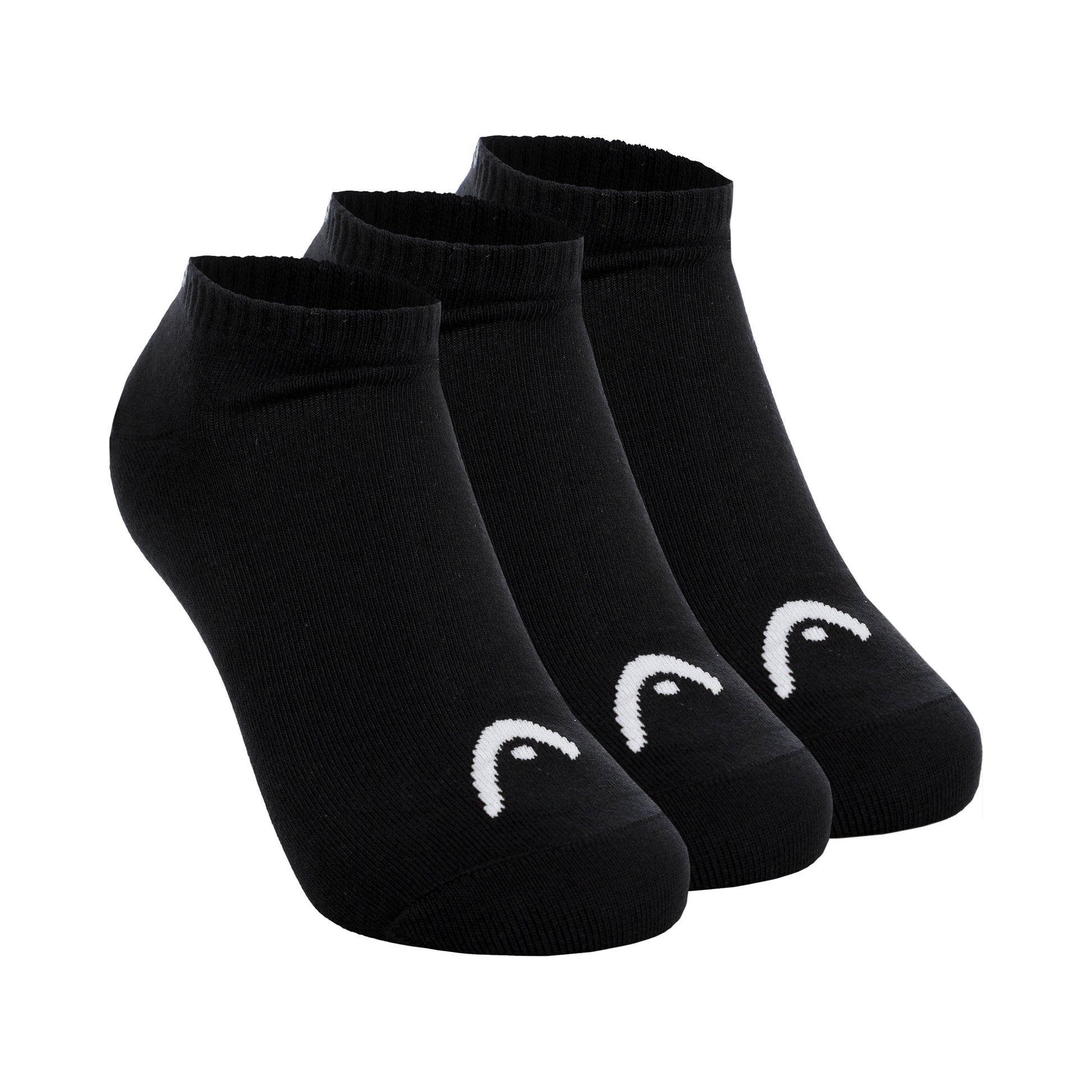 HEAD Sneaker Tennissocken 3er Pack Unisex - schwarz,