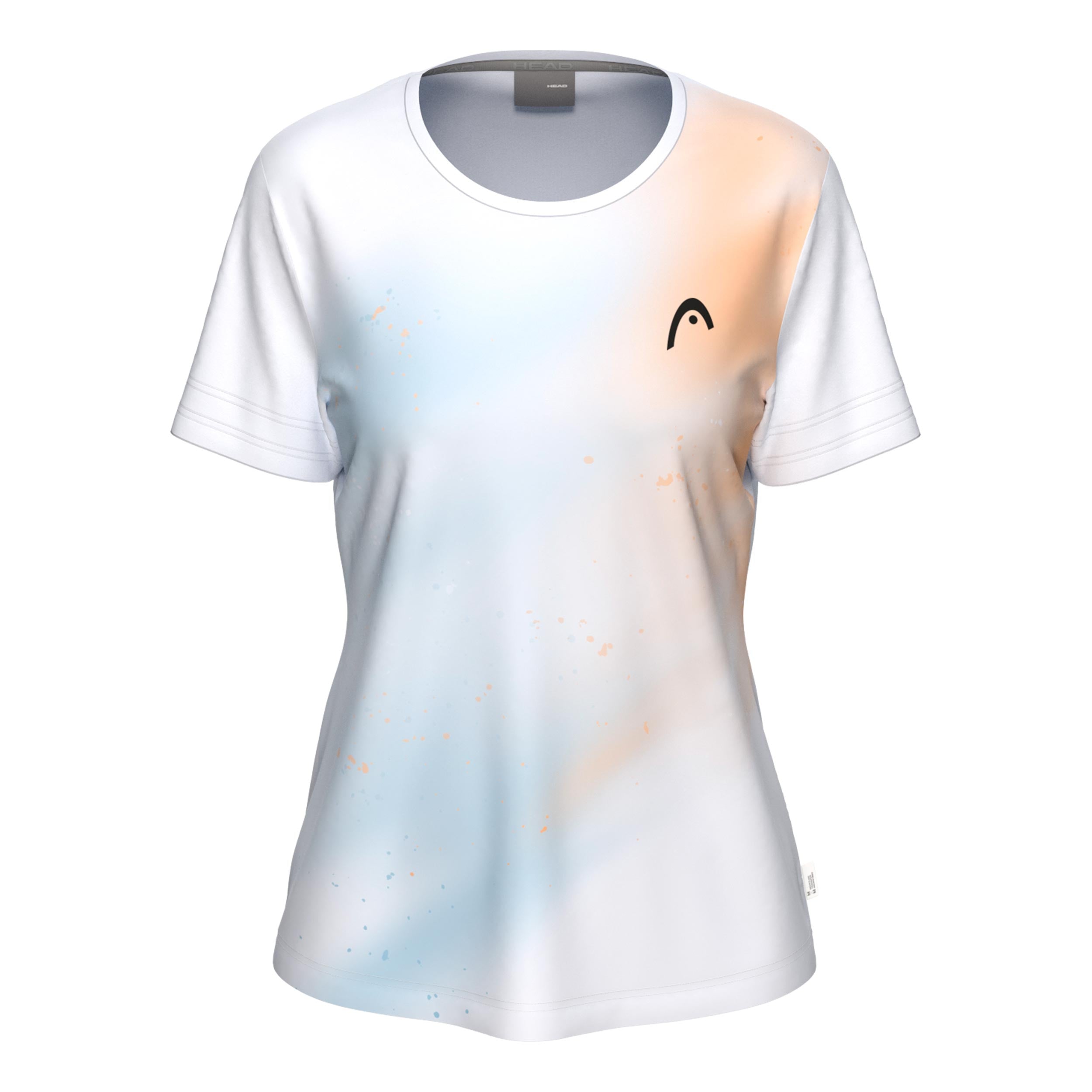 HEAD Tie-Break II T-Shirt Damen - apricot, weiß