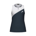 Spirit Tank-Top Mädchen - dunkelblau, weiß