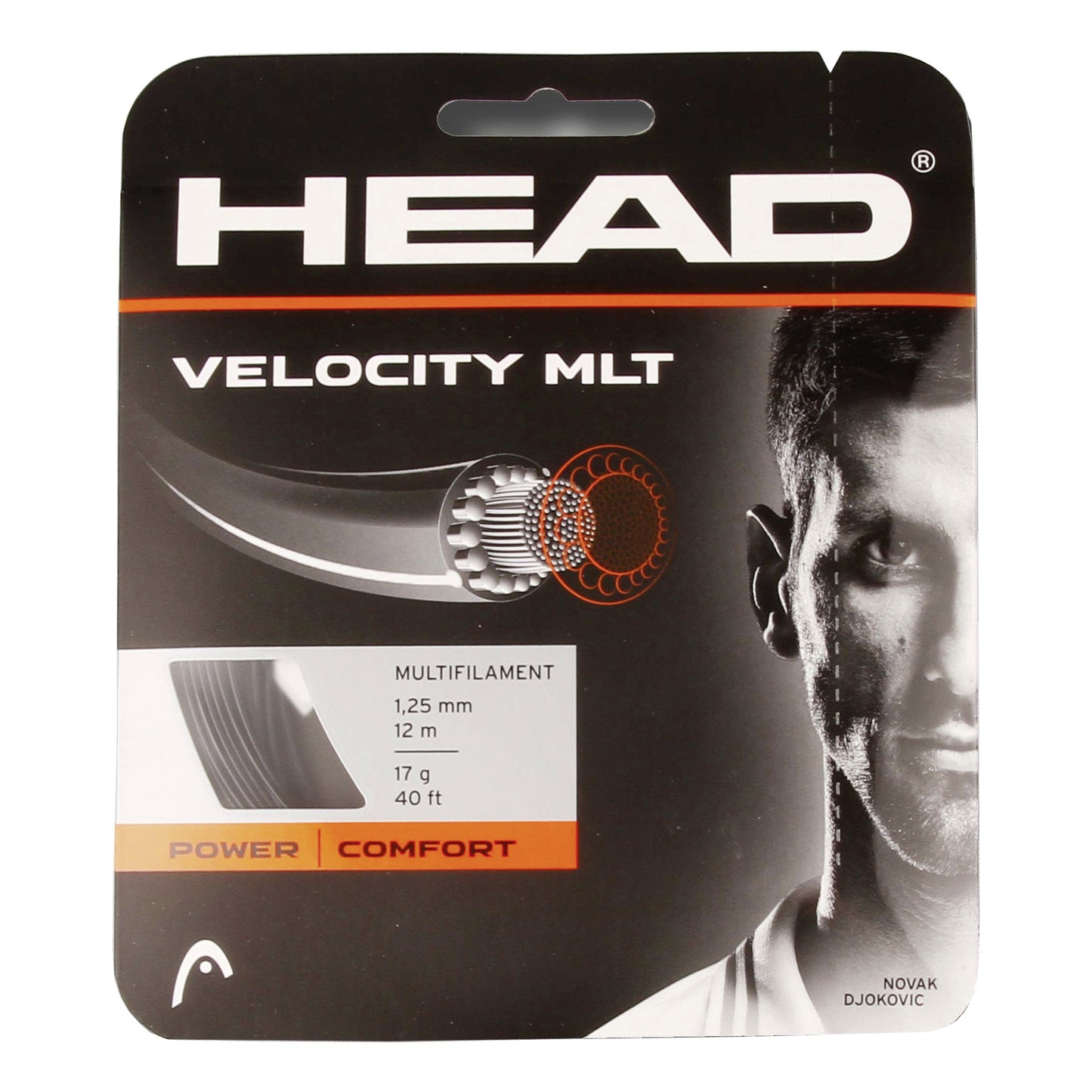 HEAD Velocity MLT String Set 12m-Black