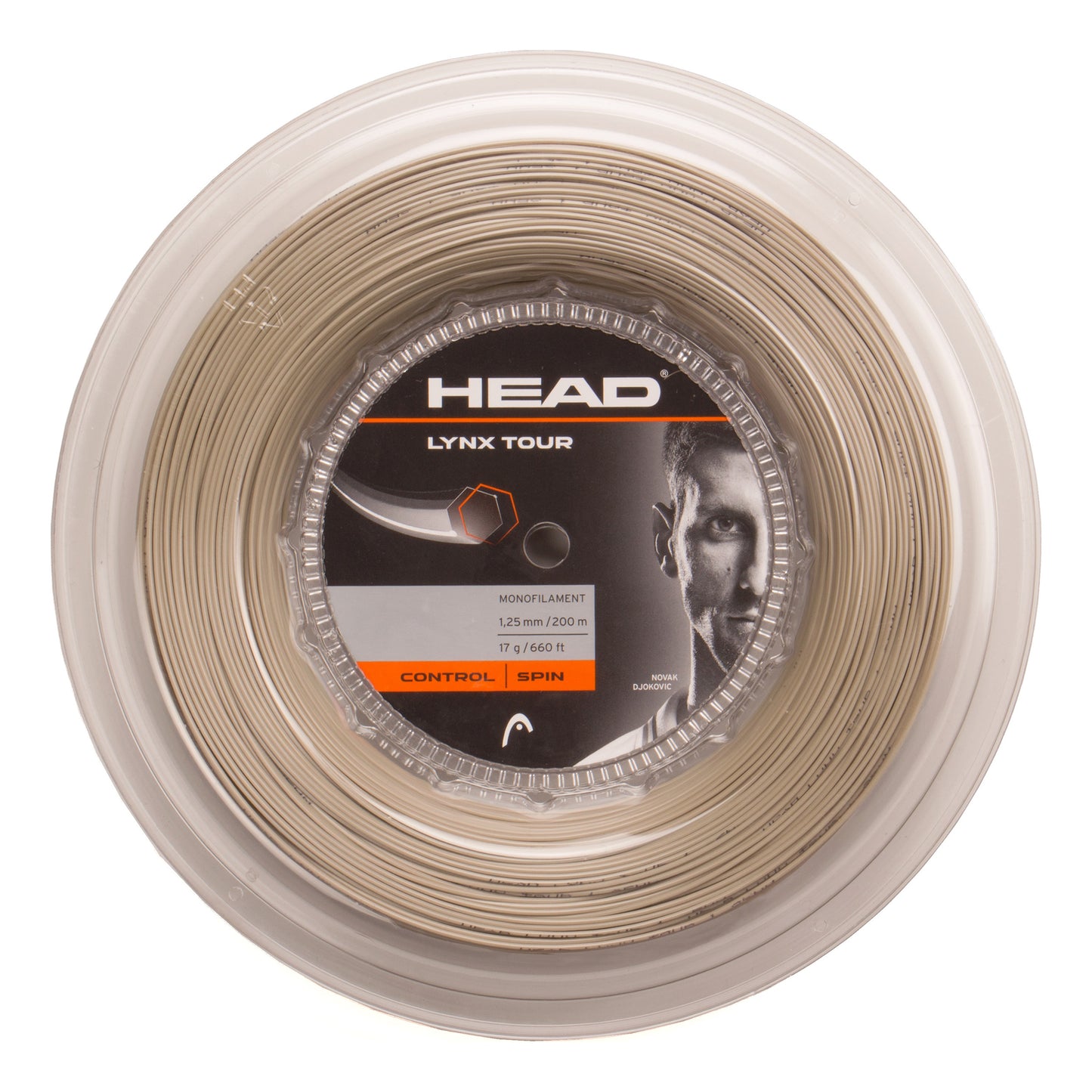 HEAD Lynx Tour Reel String Reel 200m-Ecru