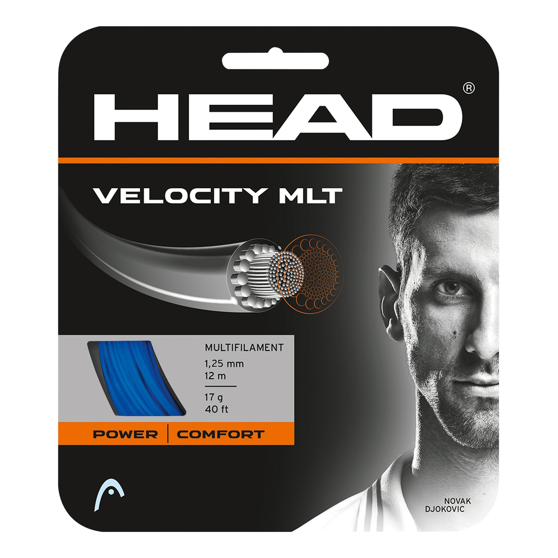 HEAD Velocity MLT String set 12m - blue