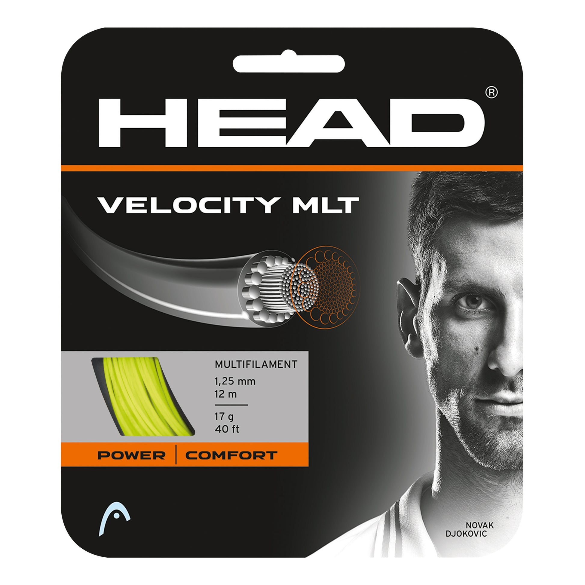 HEAD Velocity MLT String Set 12m-Yellow