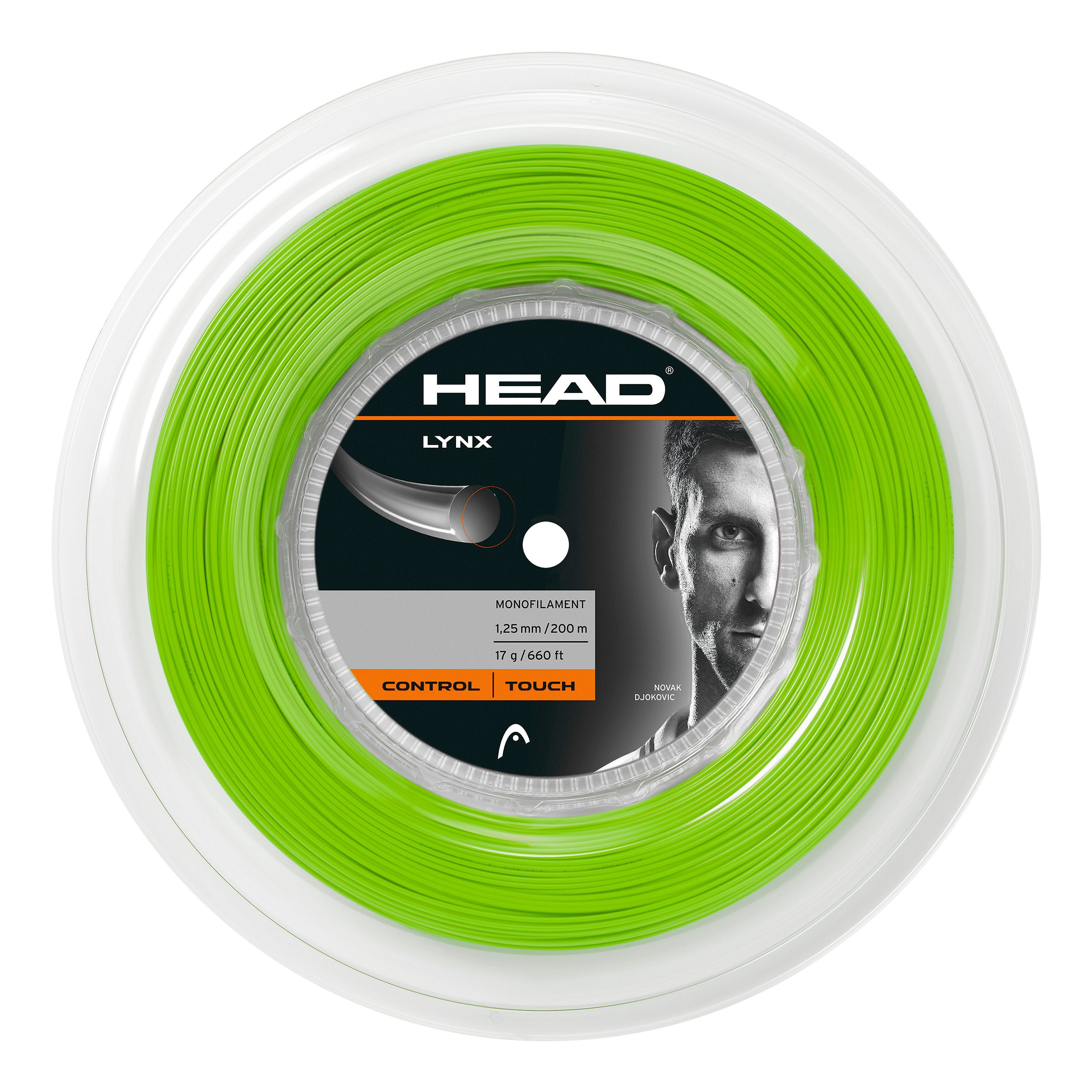 HEAD Lynx String Reel 200m-Green