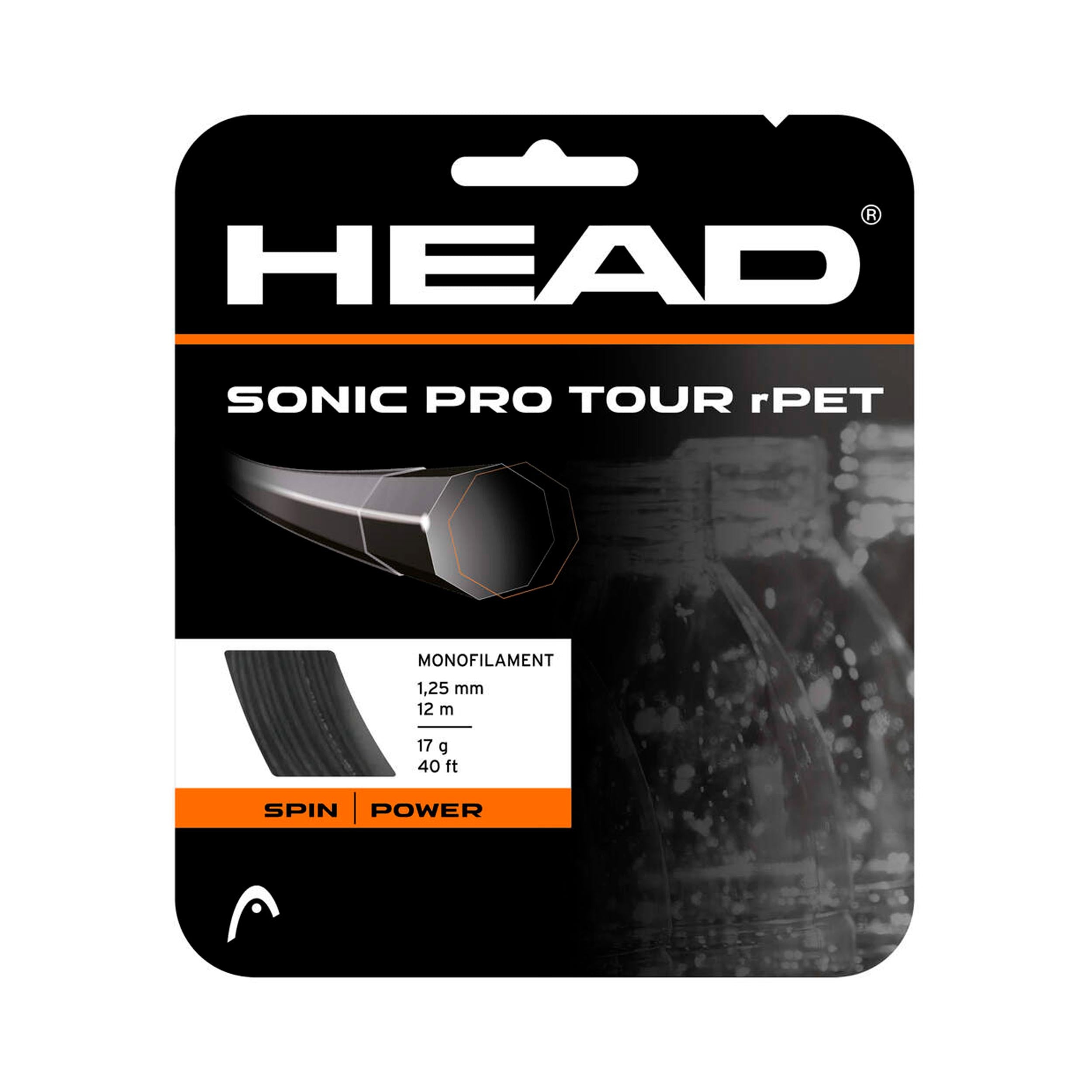 HEAD Sonic Pro Touch String set 12m - anthracite