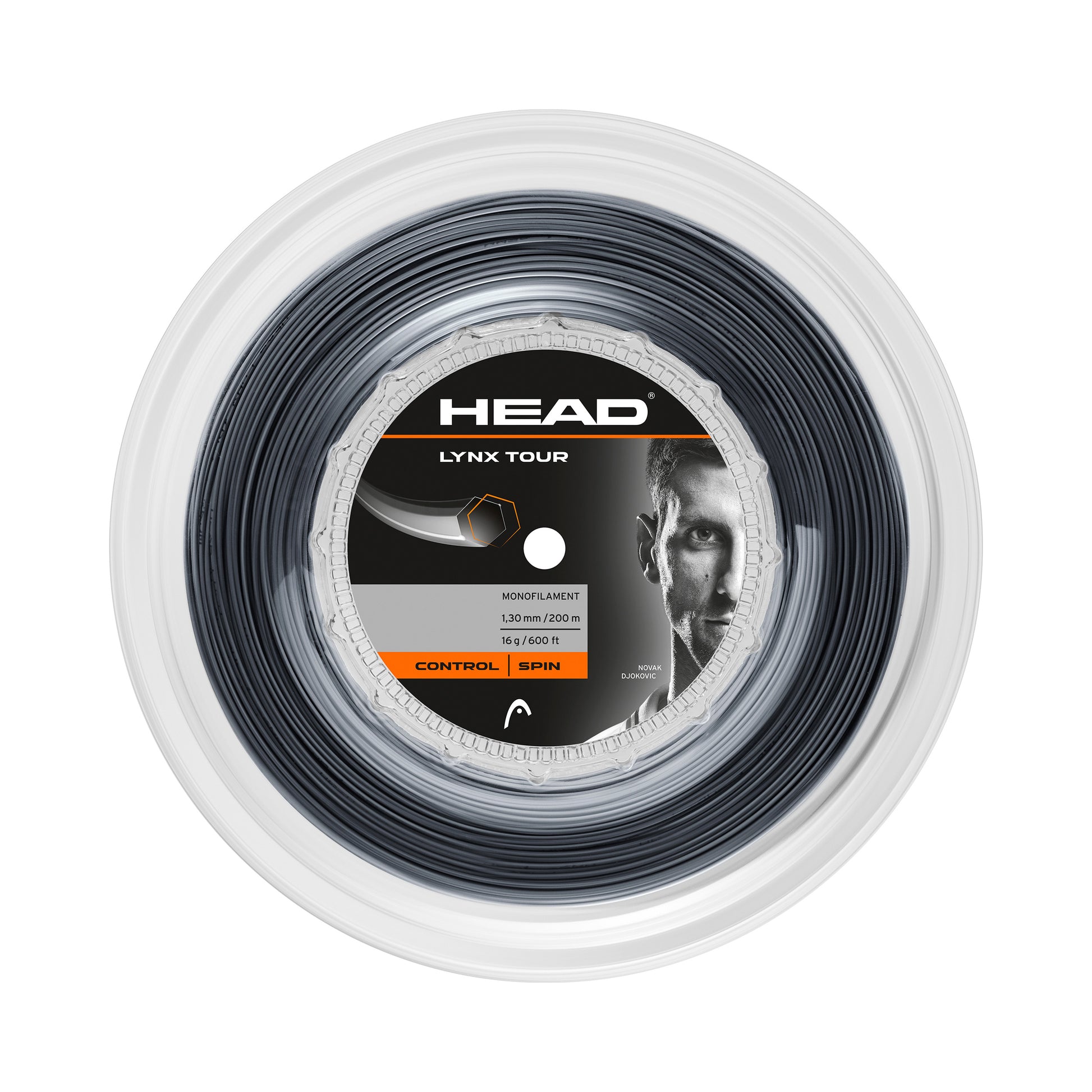 HEAD Lynx Tour Reel String Reel 200m-Black