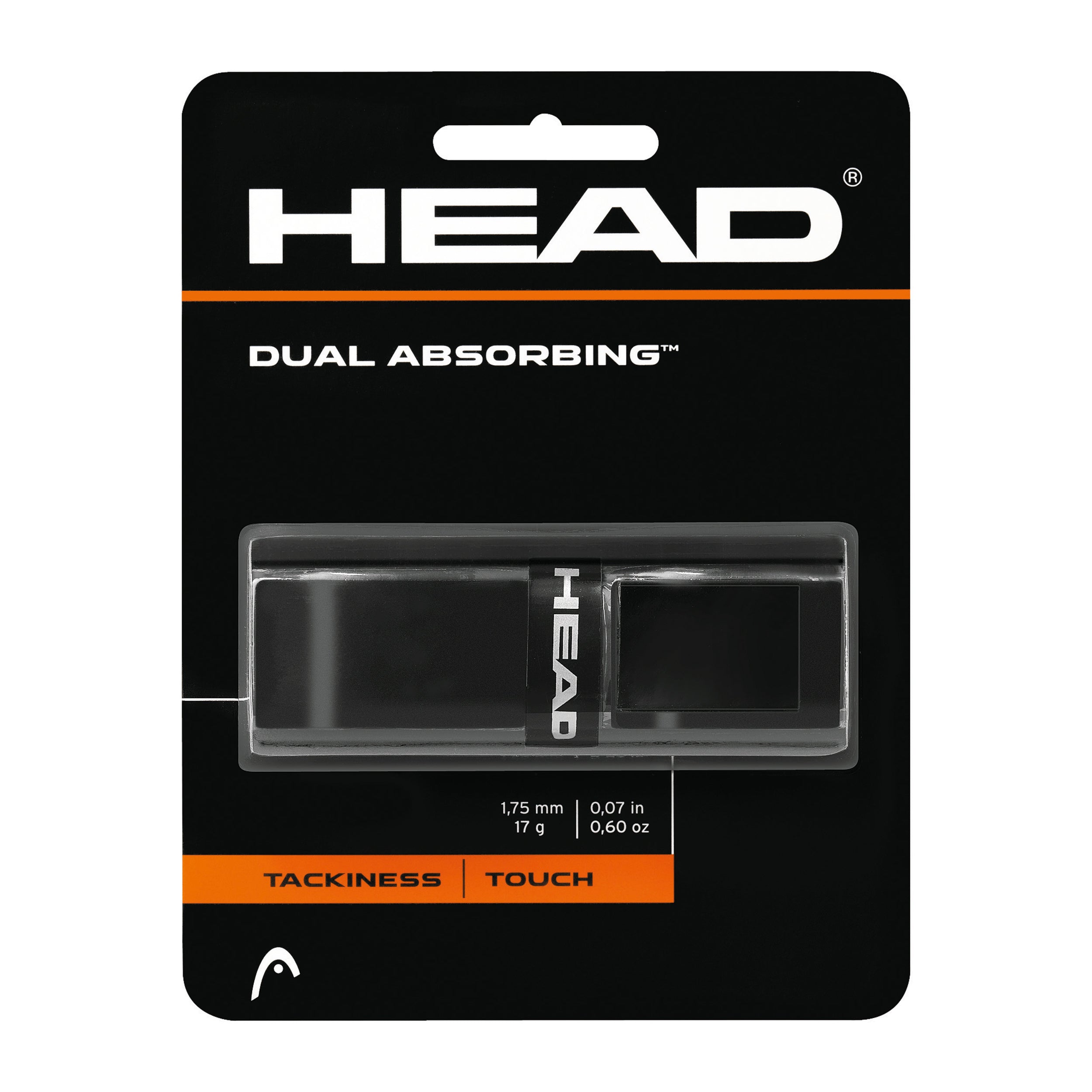 HEAD Dual Absorbing 1 Pack-Black