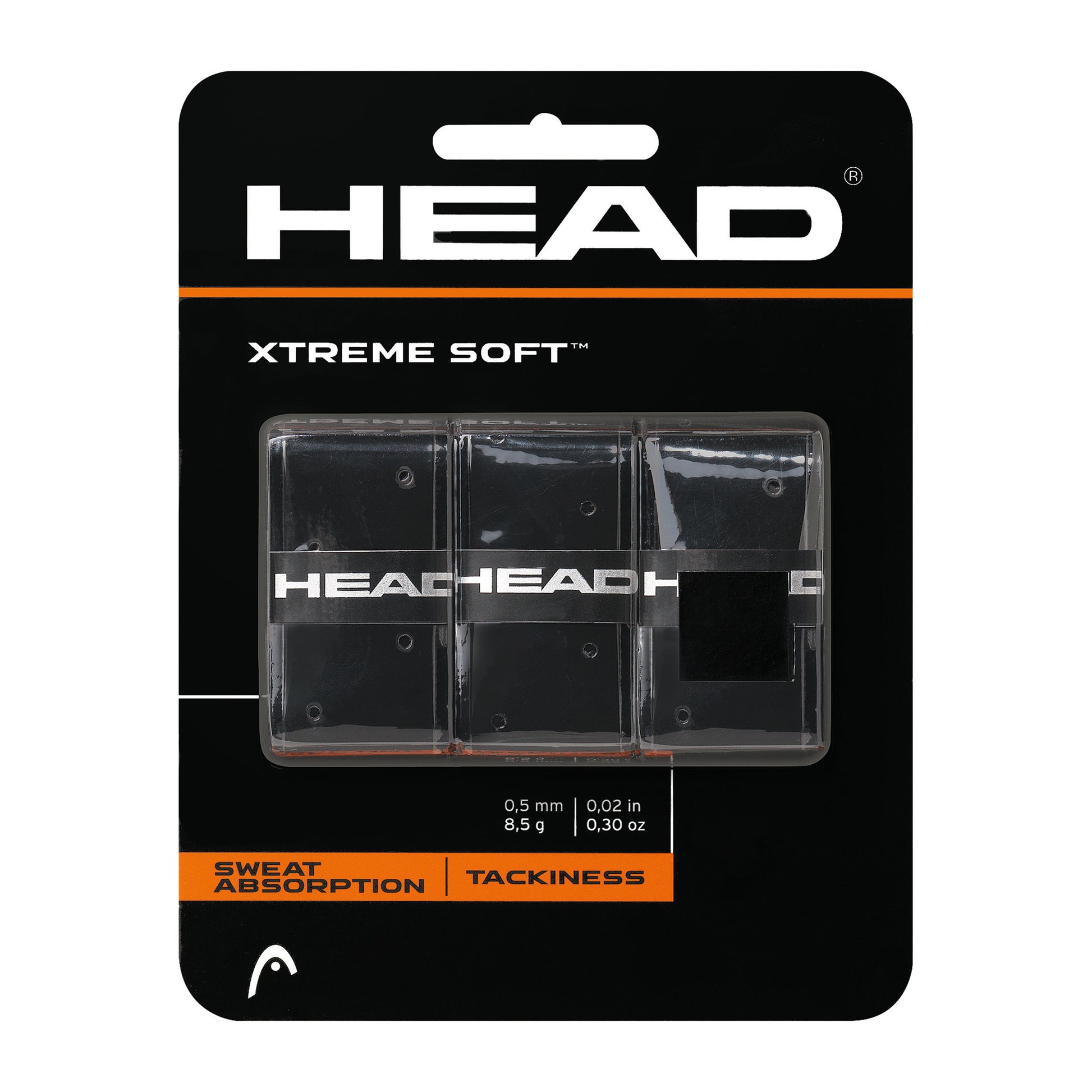 HEAD Xtreme Soft 3 Pack - black