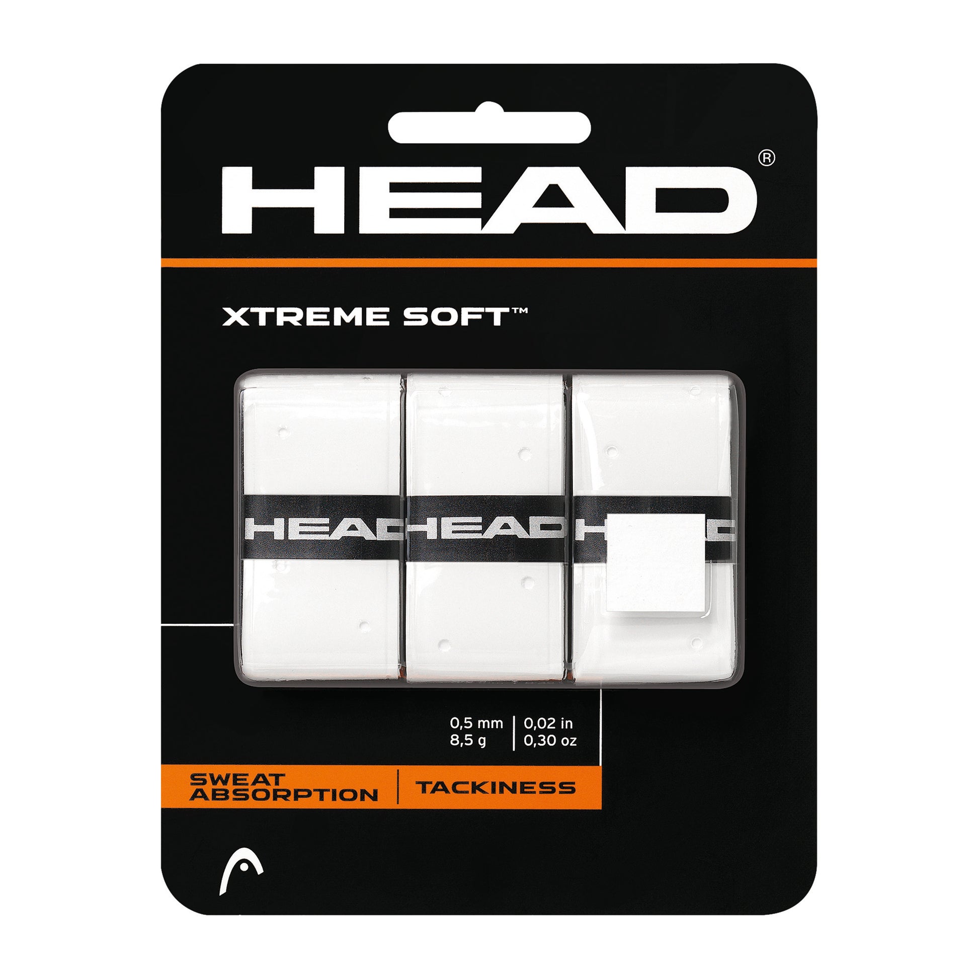 HEAD Xtreme Soft 3 Pack - white