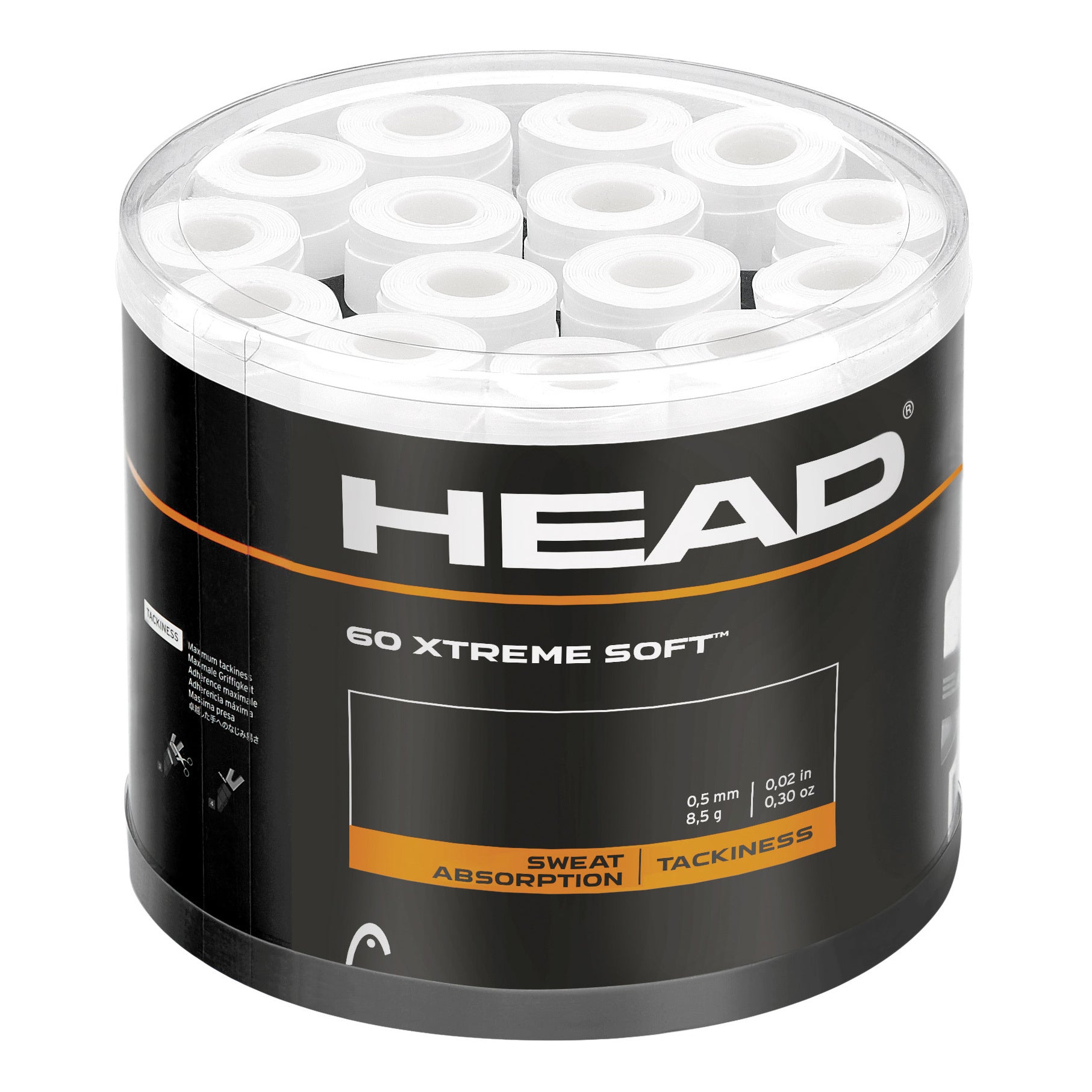 HEAD Xtreme Soft 60 Pack - white