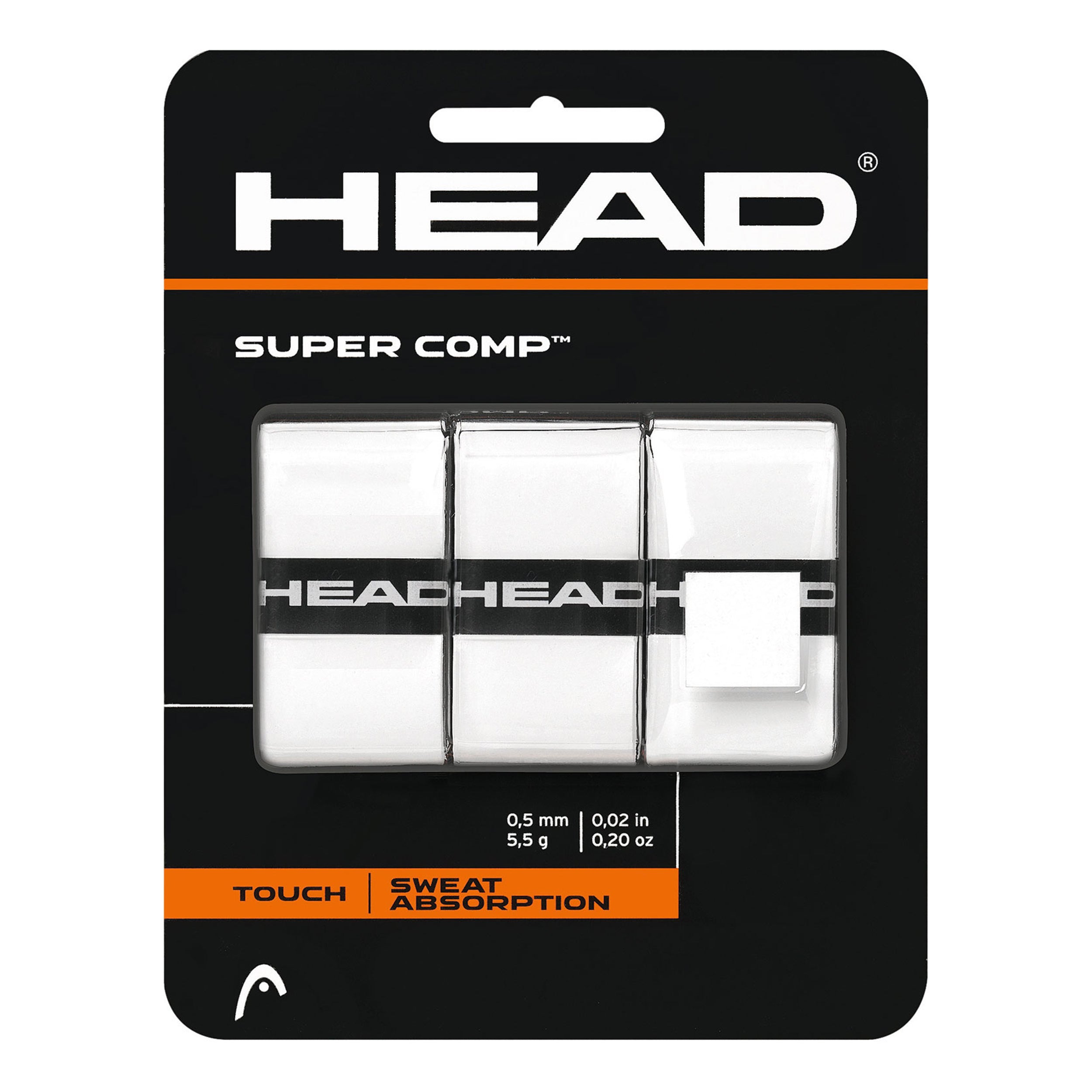 HEAD Super Comp 3 Pack - white