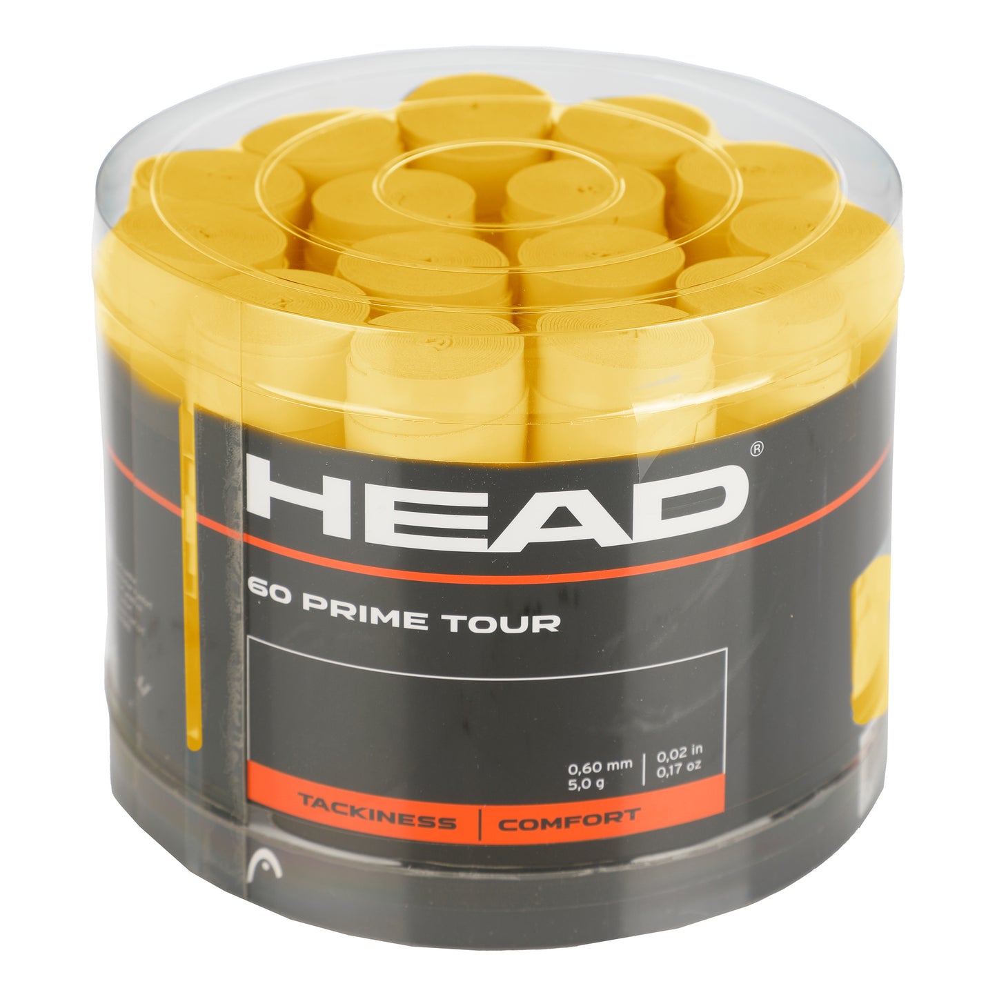 HEAD Prime Tour 60 Pack-Yellow