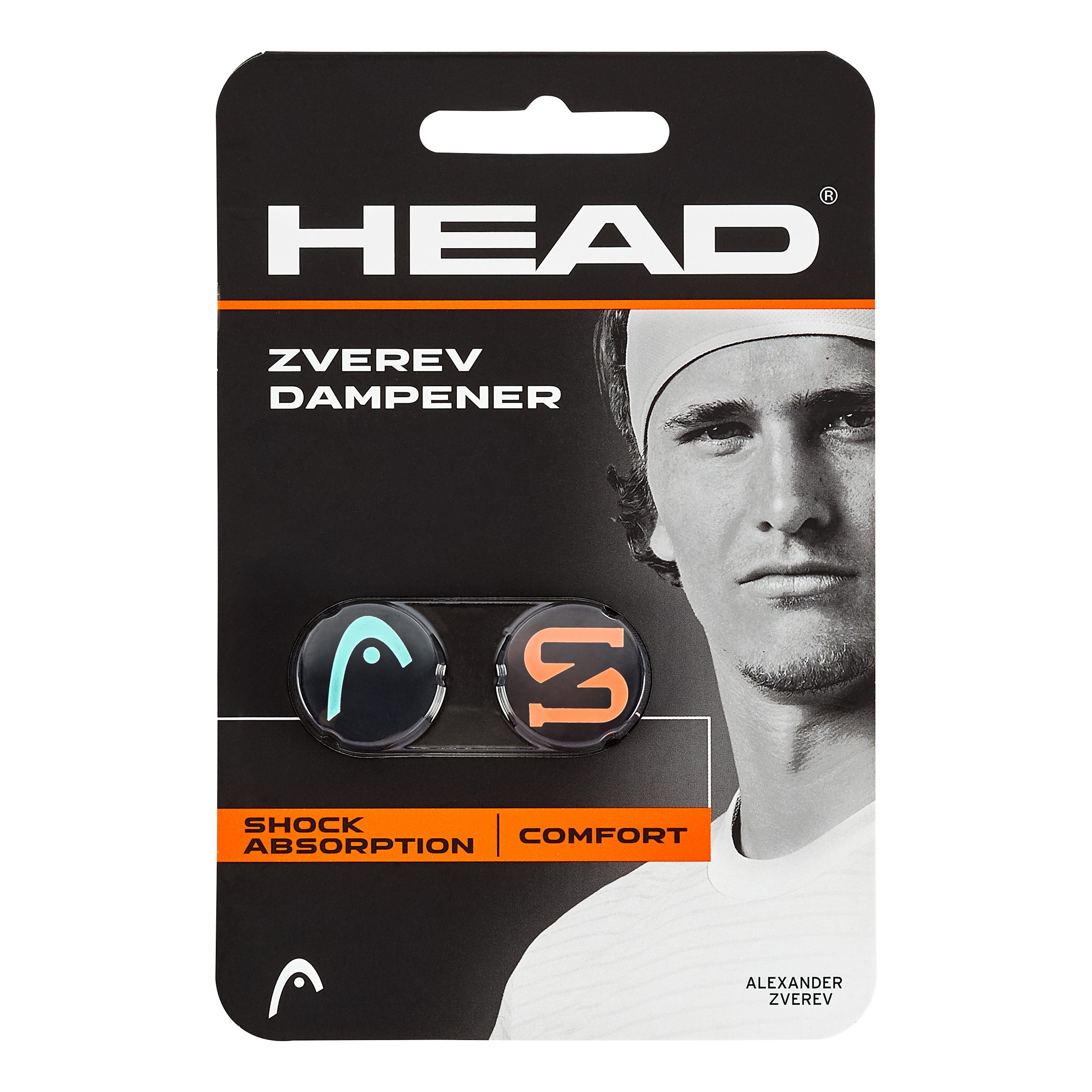 HEAD Zverev Dampener 2 Pack-Multicoloured