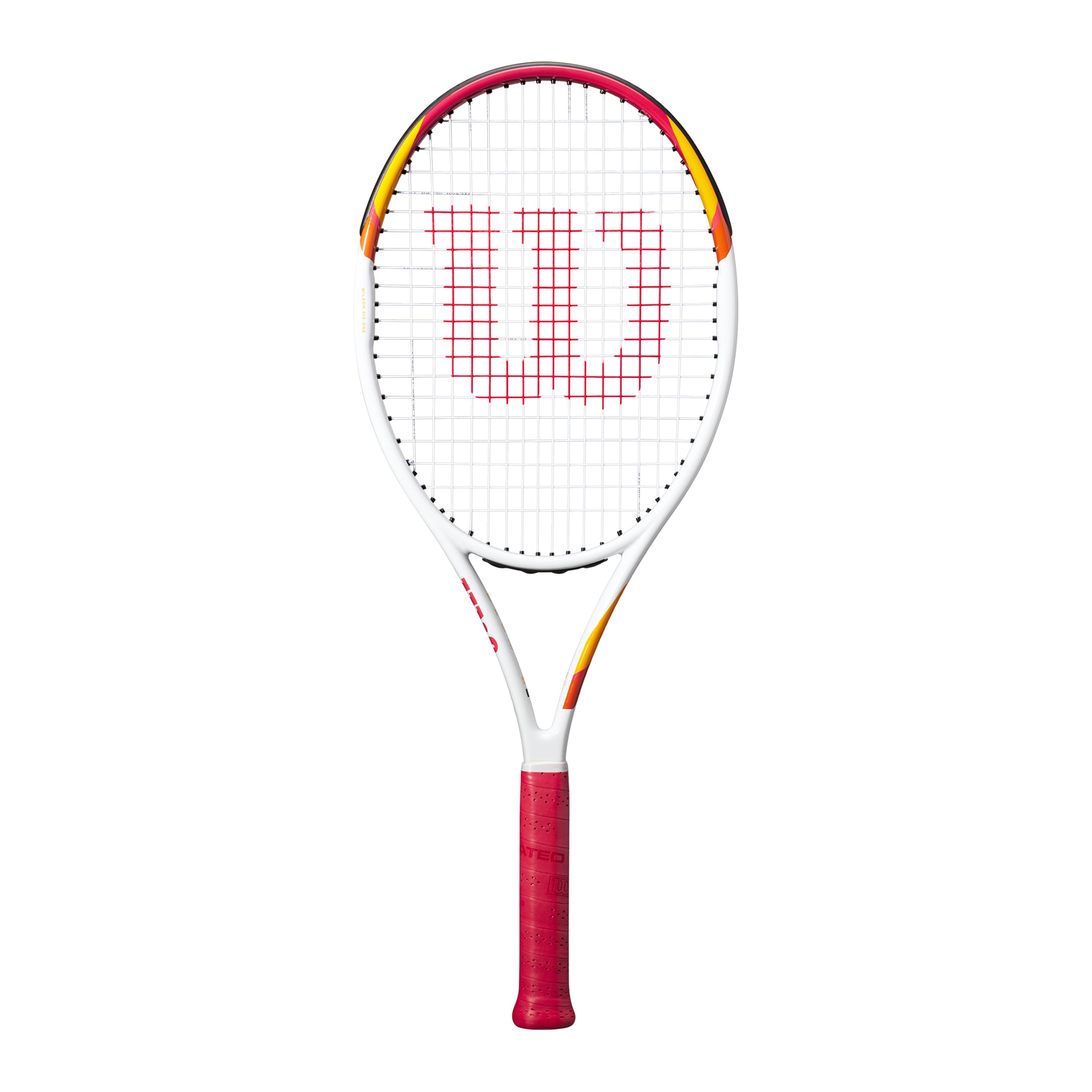Wilson Six One Comfort rackets strung