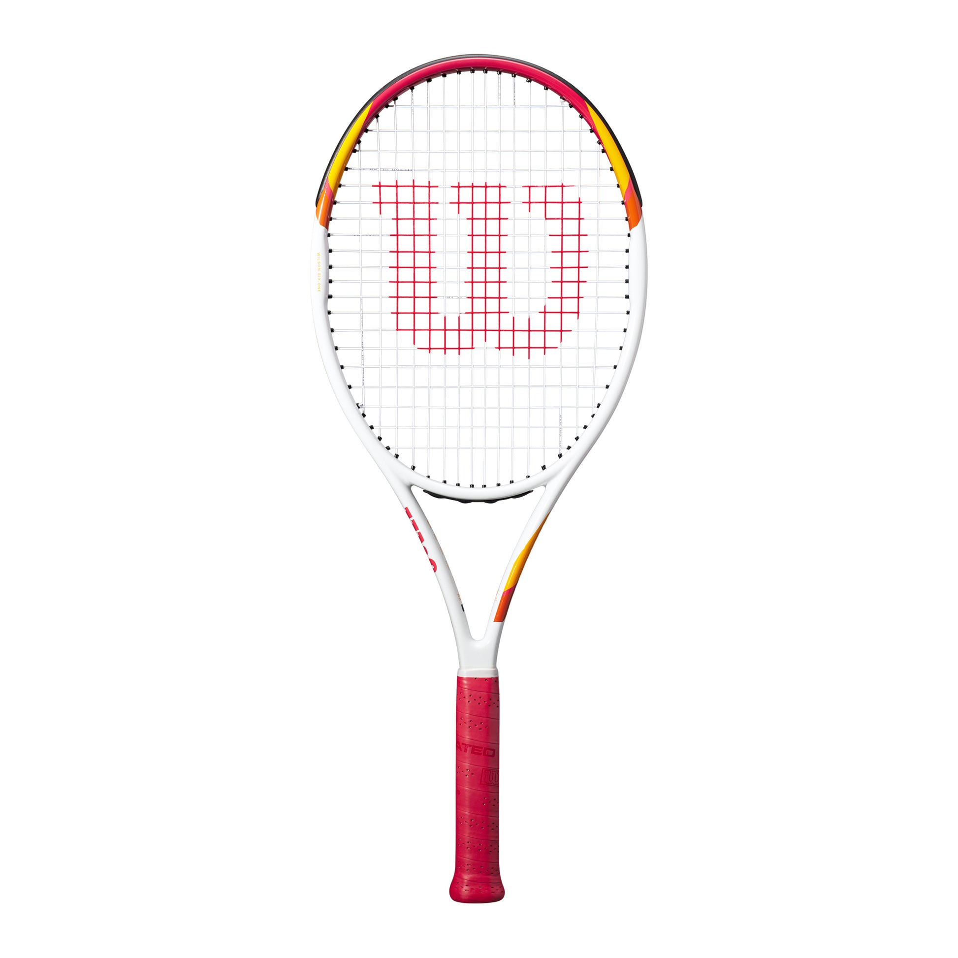 Wilson Six One Comfort rackets strung
