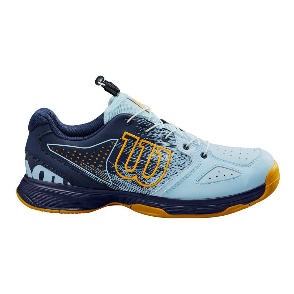 Wilson Kaos Ql All court shoe Kids - light blue, dark blue