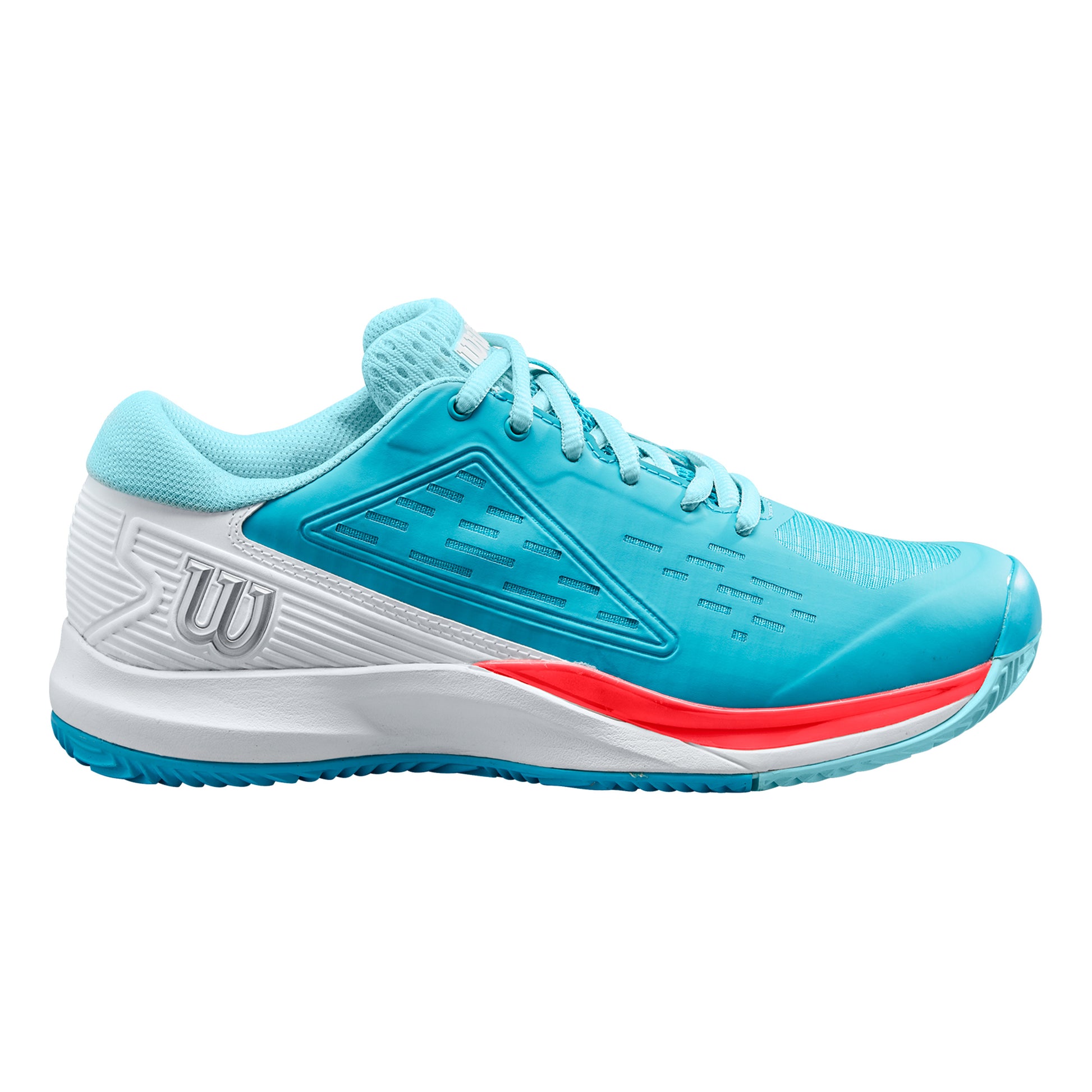 Wilson Rush Pro ACE Clay Court Shoe Women-Turquoise,White