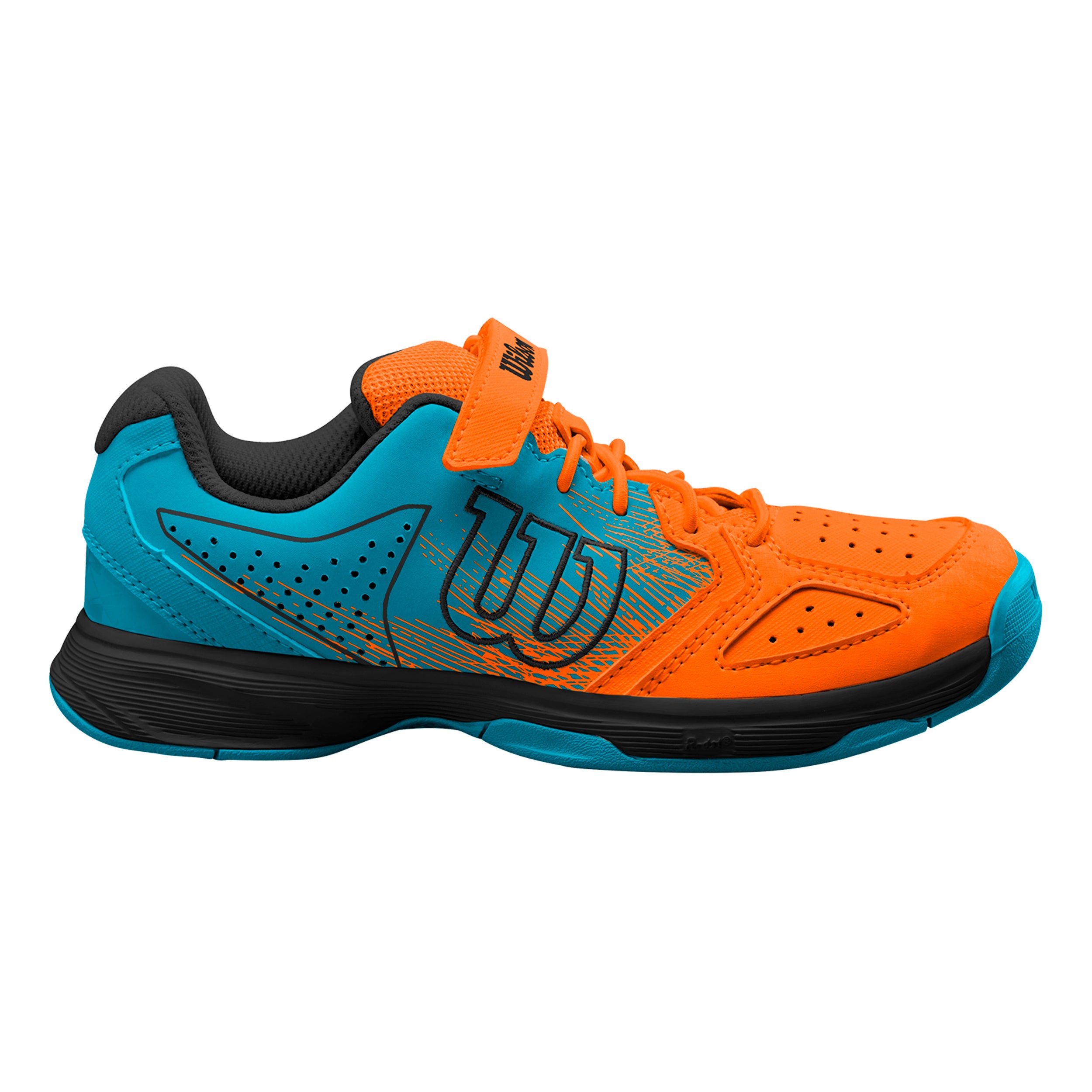 Wilson Kaos Padel Shoe Kids-Orange,Turquoise